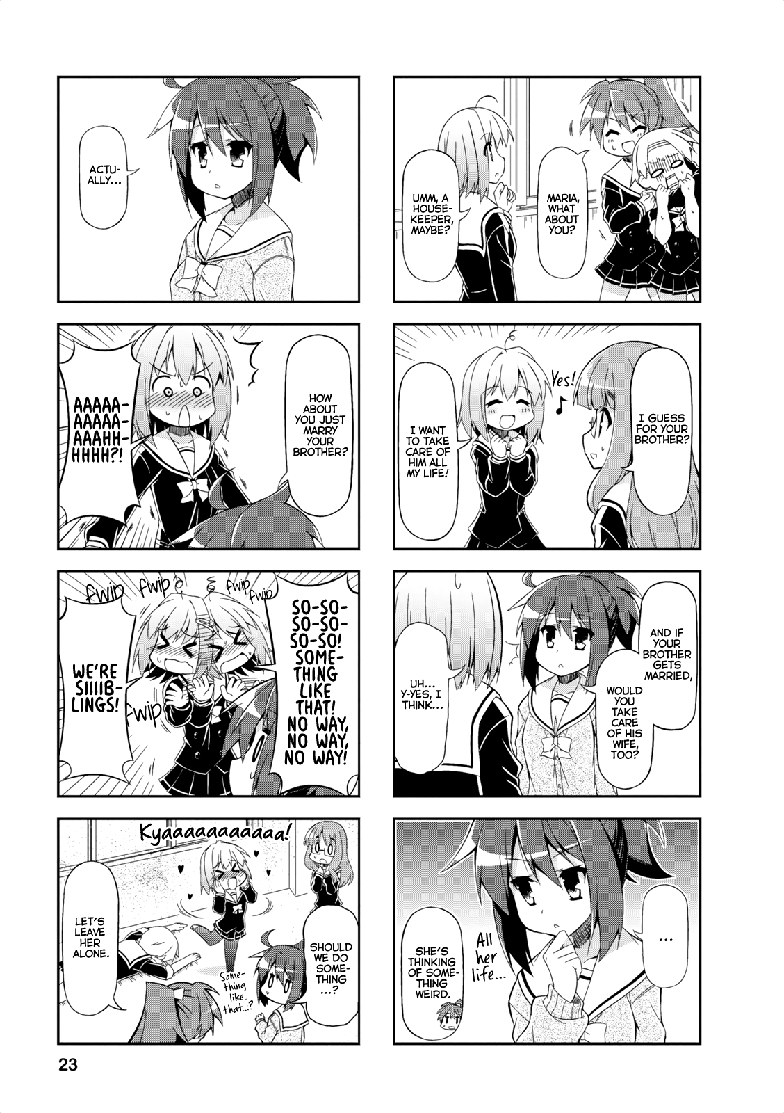 Nakahara-Kun No Kahogo Na Imouto chapter 15 - page 5