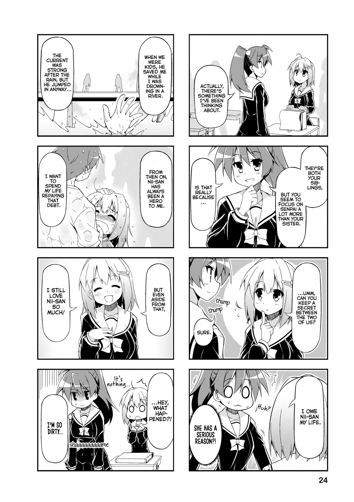 Nakahara-Kun No Kahogo Na Imouto chapter 15 - page 6