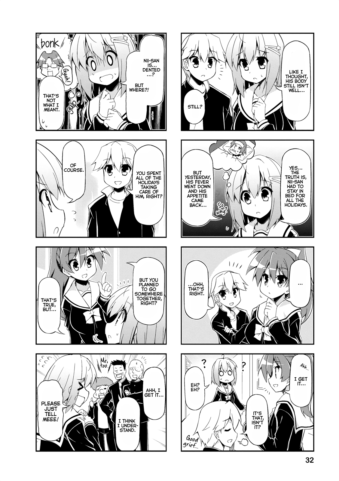 Nakahara-Kun No Kahogo Na Imouto chapter 16 - page 4