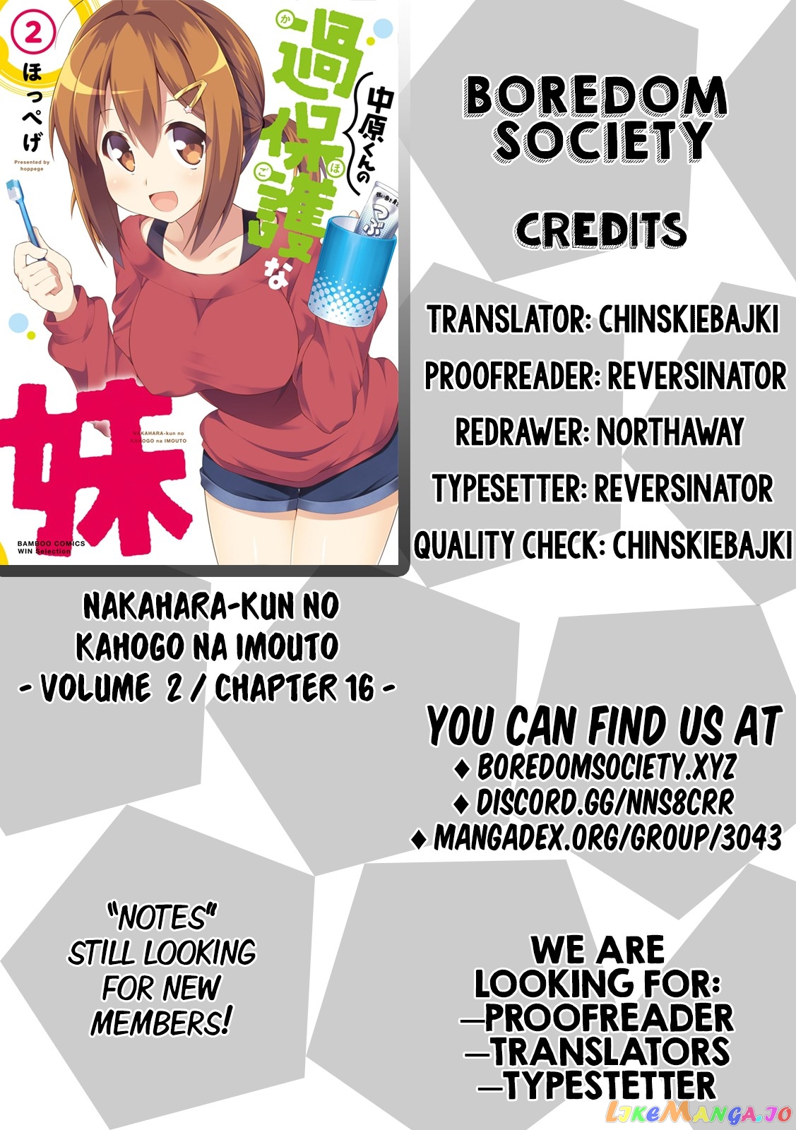 Nakahara-Kun No Kahogo Na Imouto chapter 16 - page 9