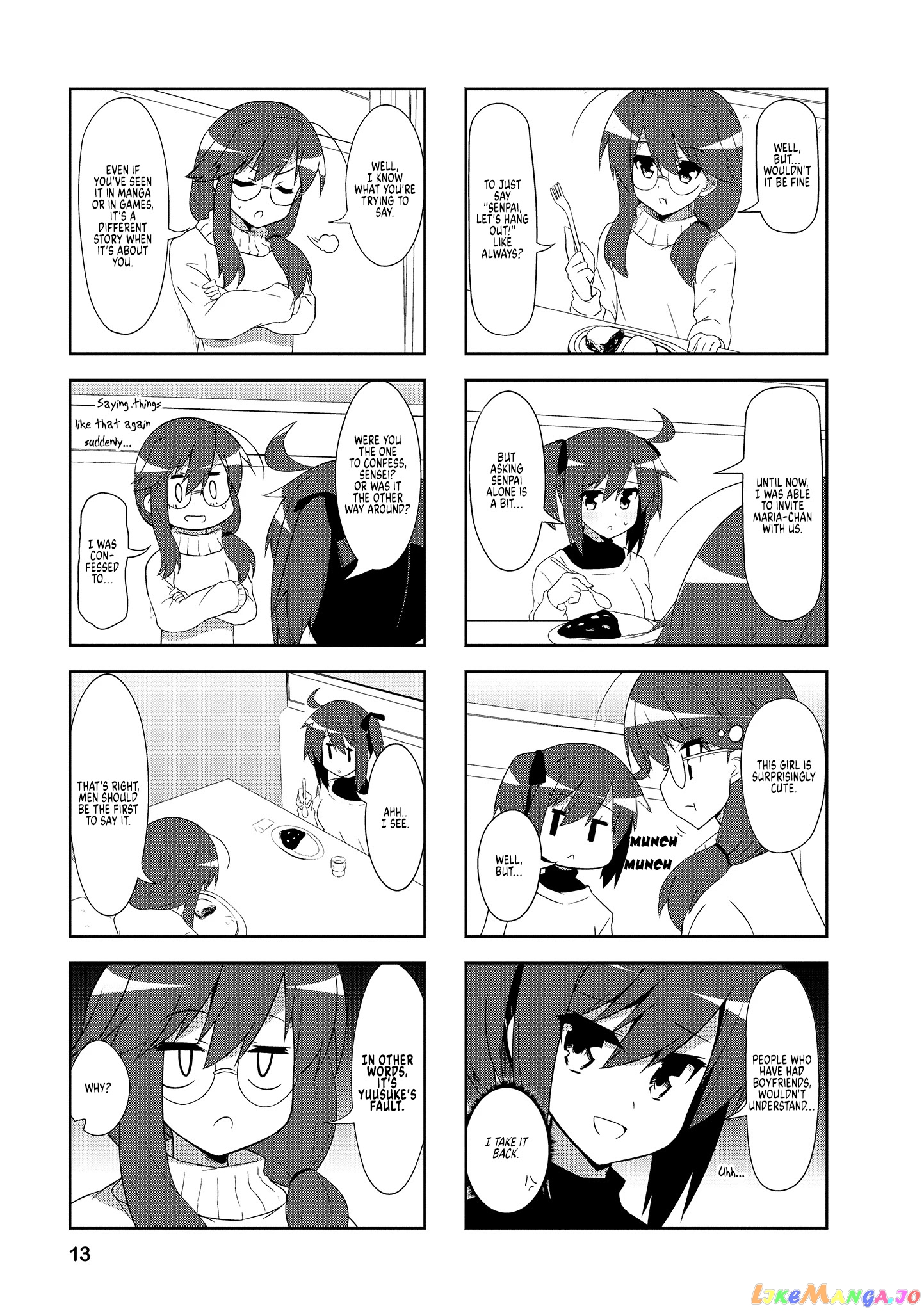 Nakahara-Kun No Kahogo Na Imouto chapter 64 - page 12