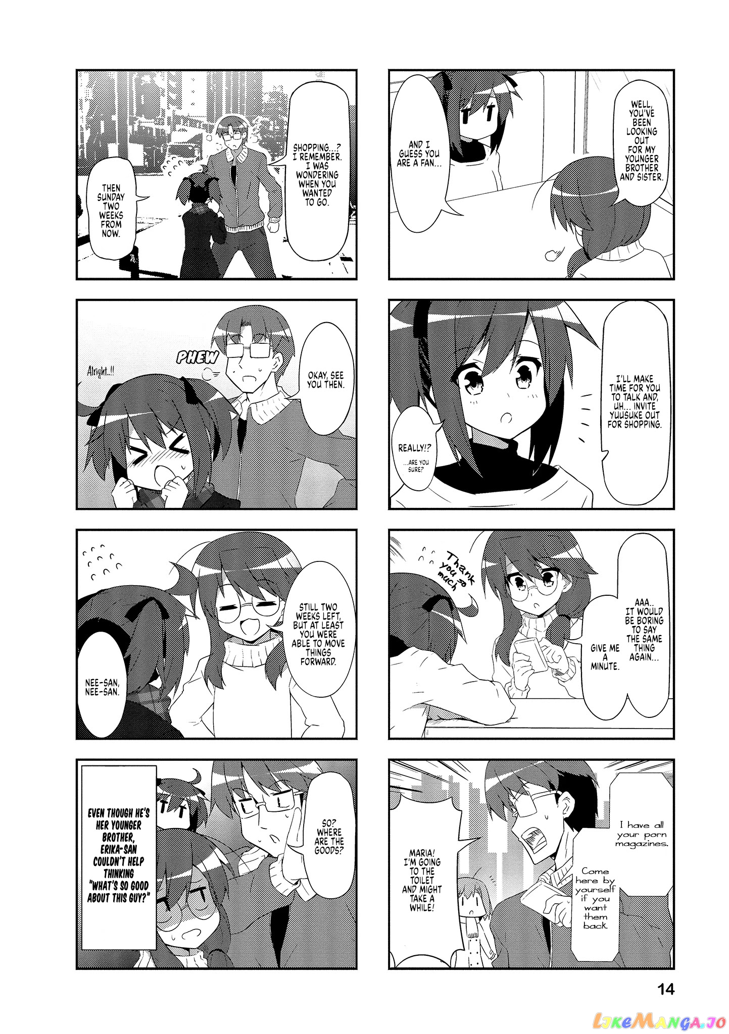 Nakahara-Kun No Kahogo Na Imouto chapter 64 - page 13