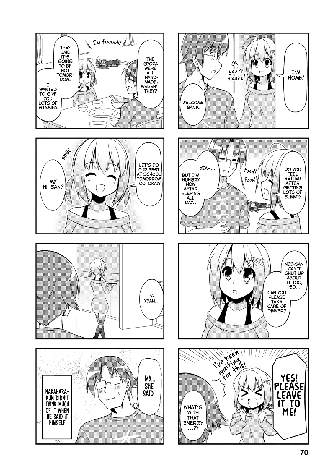 Nakahara-Kun No Kahogo Na Imouto chapter 20 - page 8