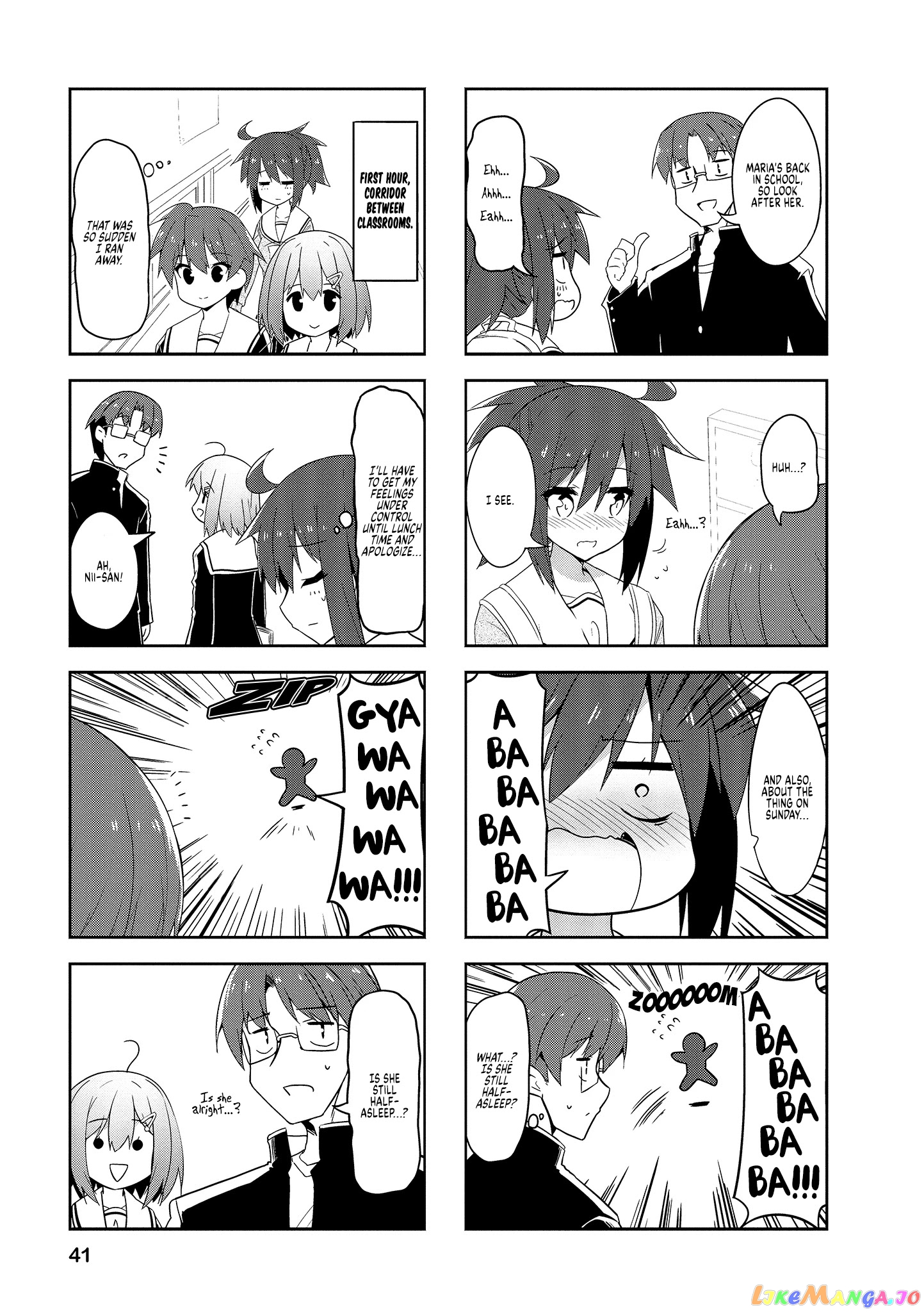 Nakahara-Kun No Kahogo Na Imouto chapter 68 - page 3