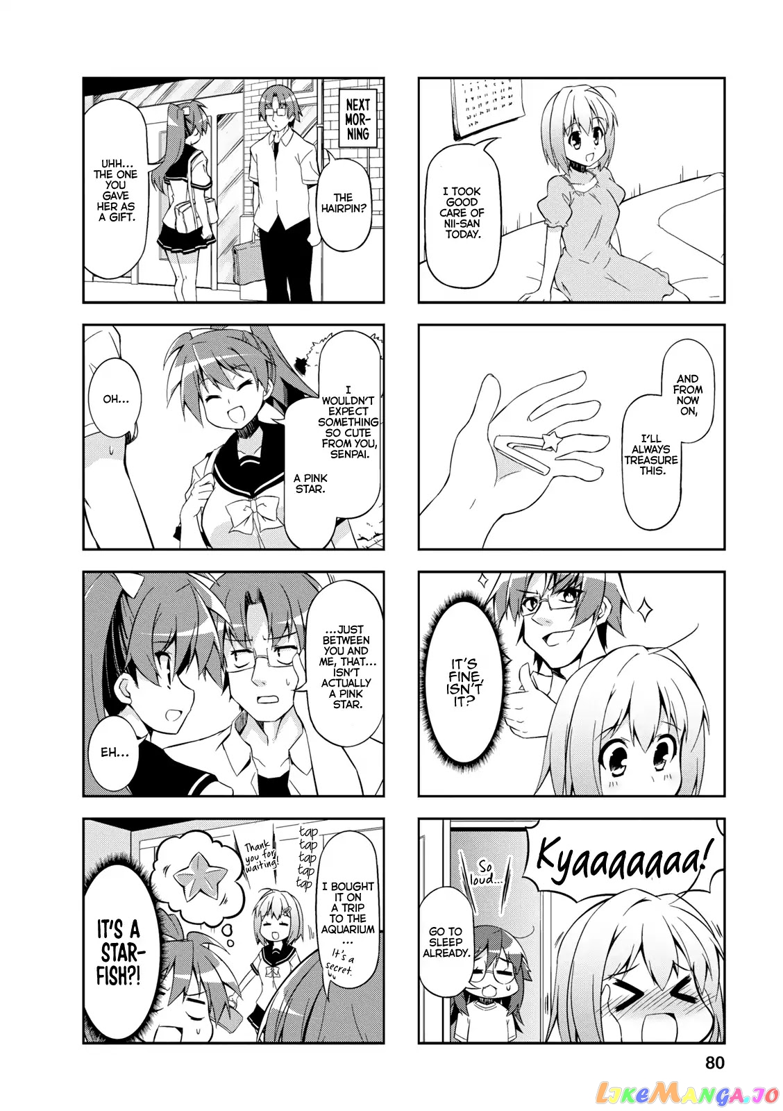 Nakahara-Kun No Kahogo Na Imouto chapter 21 - page 9