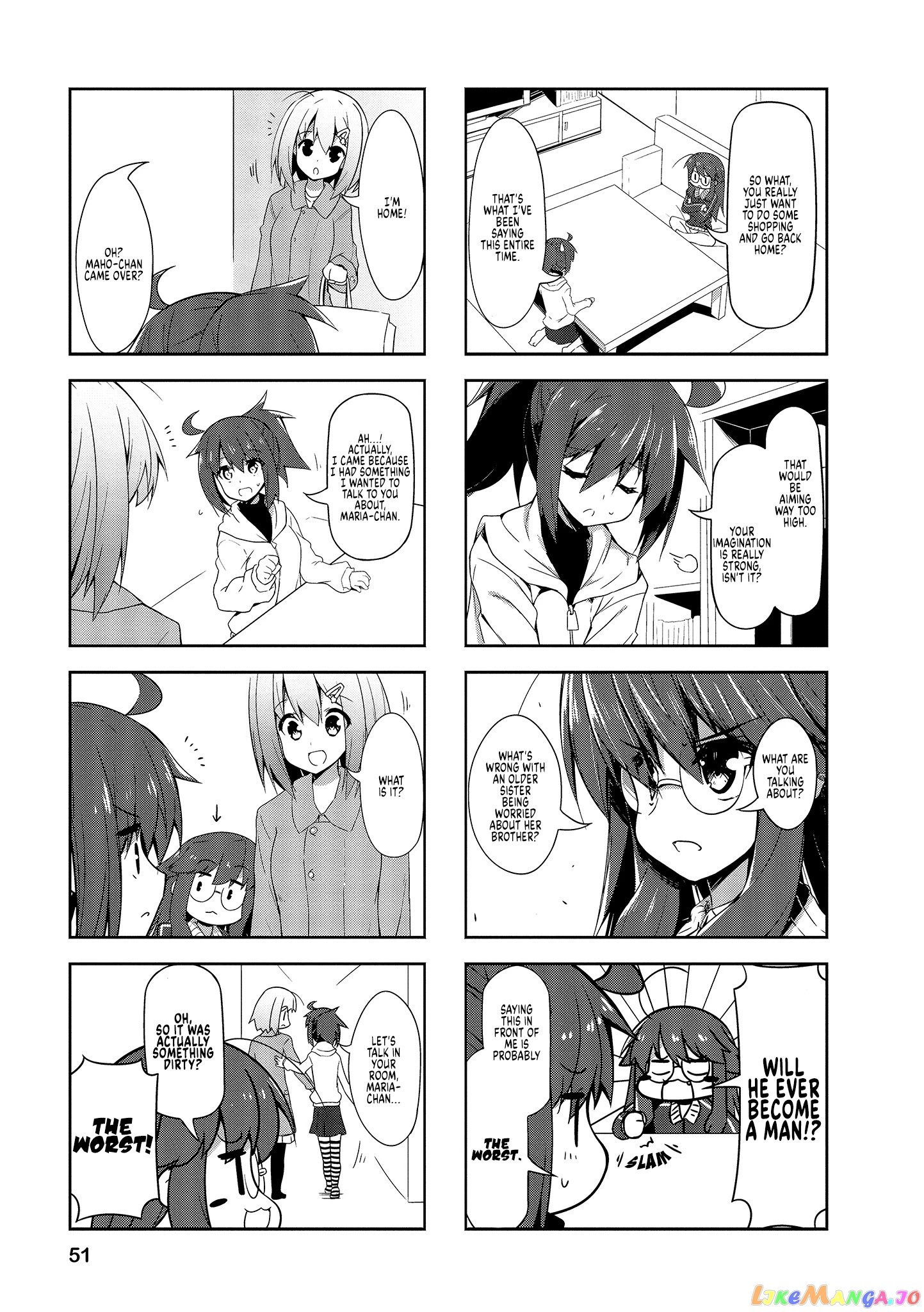 Nakahara-Kun No Kahogo Na Imouto chapter 69 - page 3