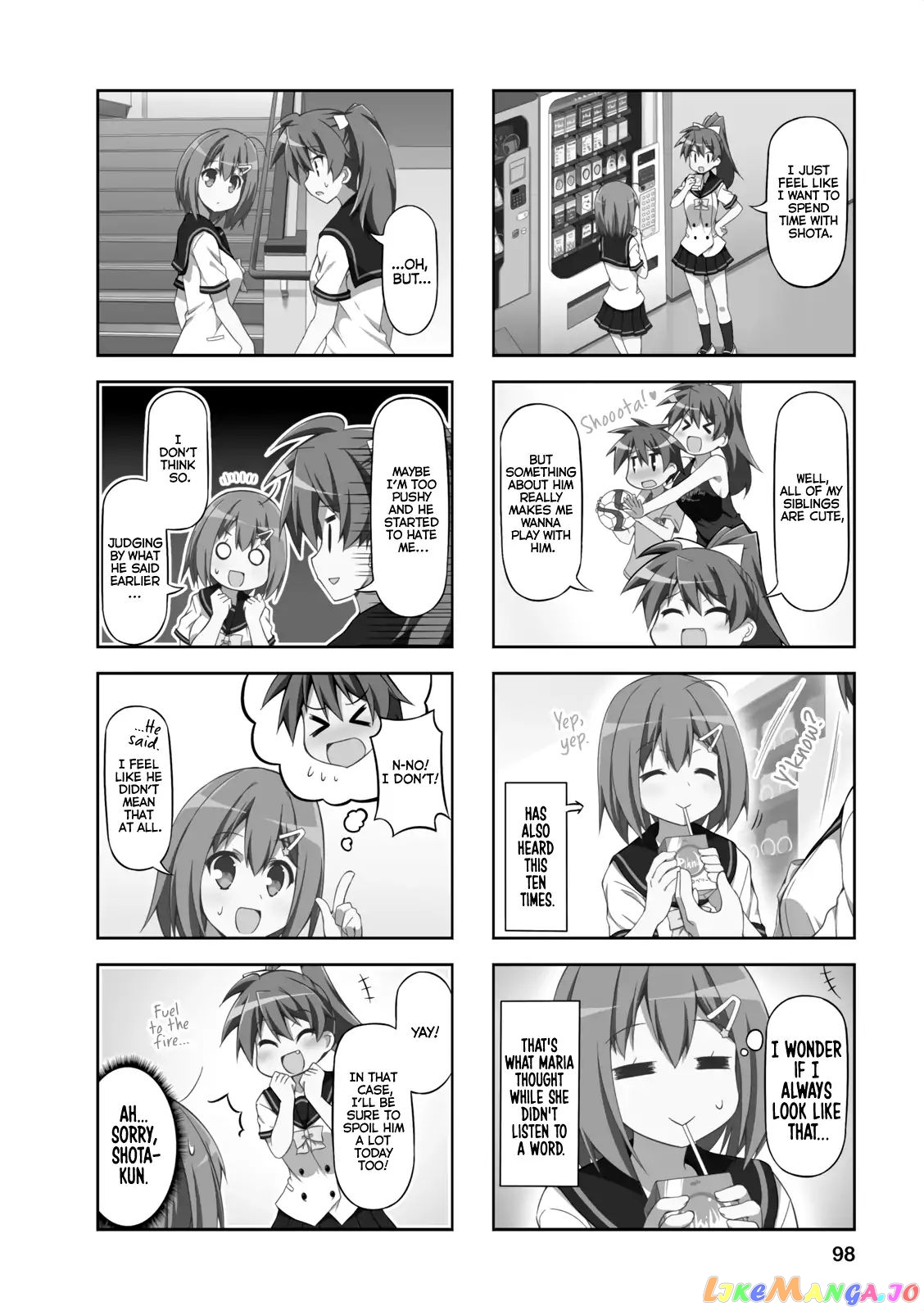 Nakahara-Kun No Kahogo Na Imouto chapter 24 - page 2