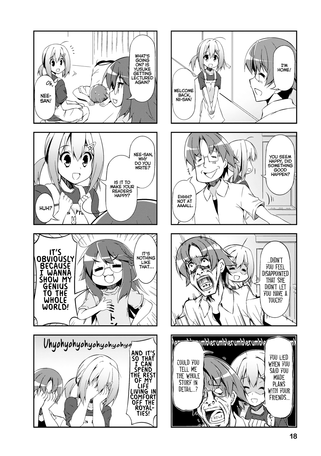 Nakahara-Kun No Kahogo Na Imouto chapter 27 - page 8