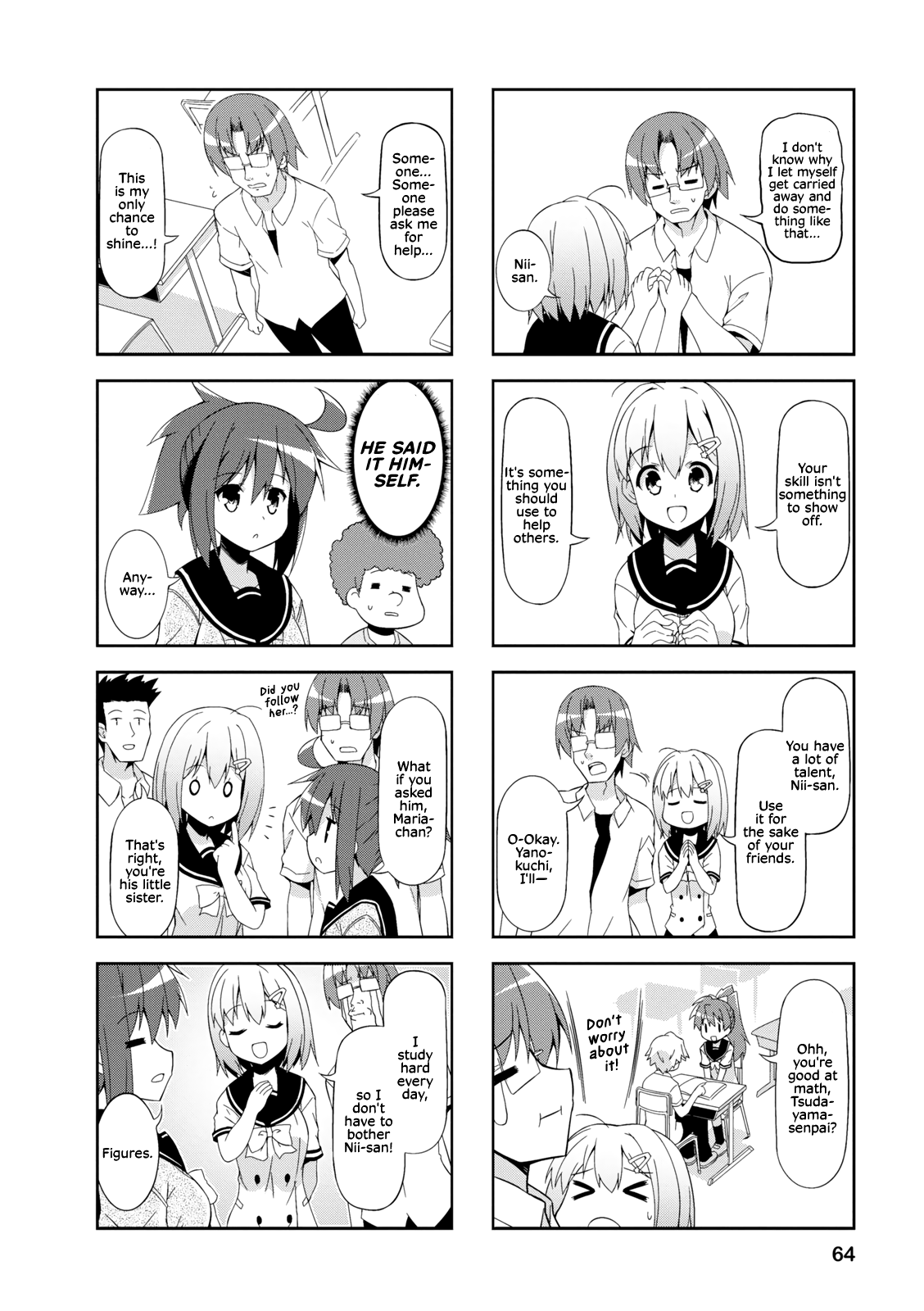 Nakahara-Kun No Kahogo Na Imouto chapter 33 - page 6