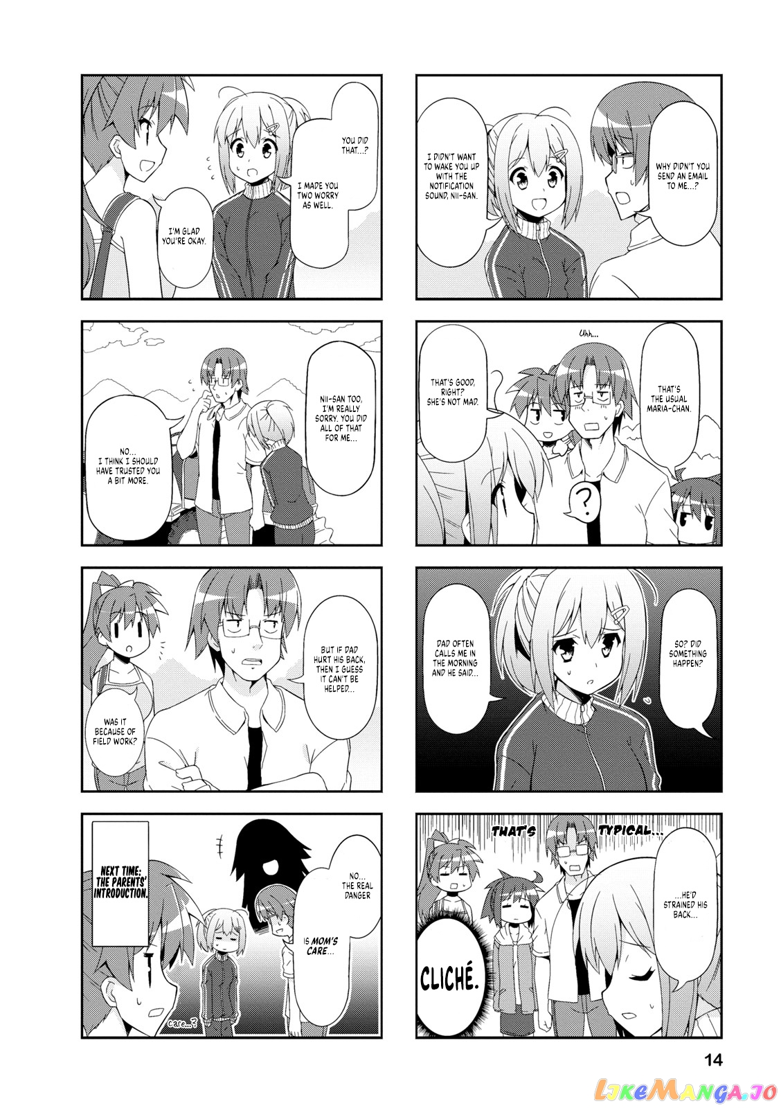 Nakahara-Kun No Kahogo Na Imouto chapter 39 - page 12