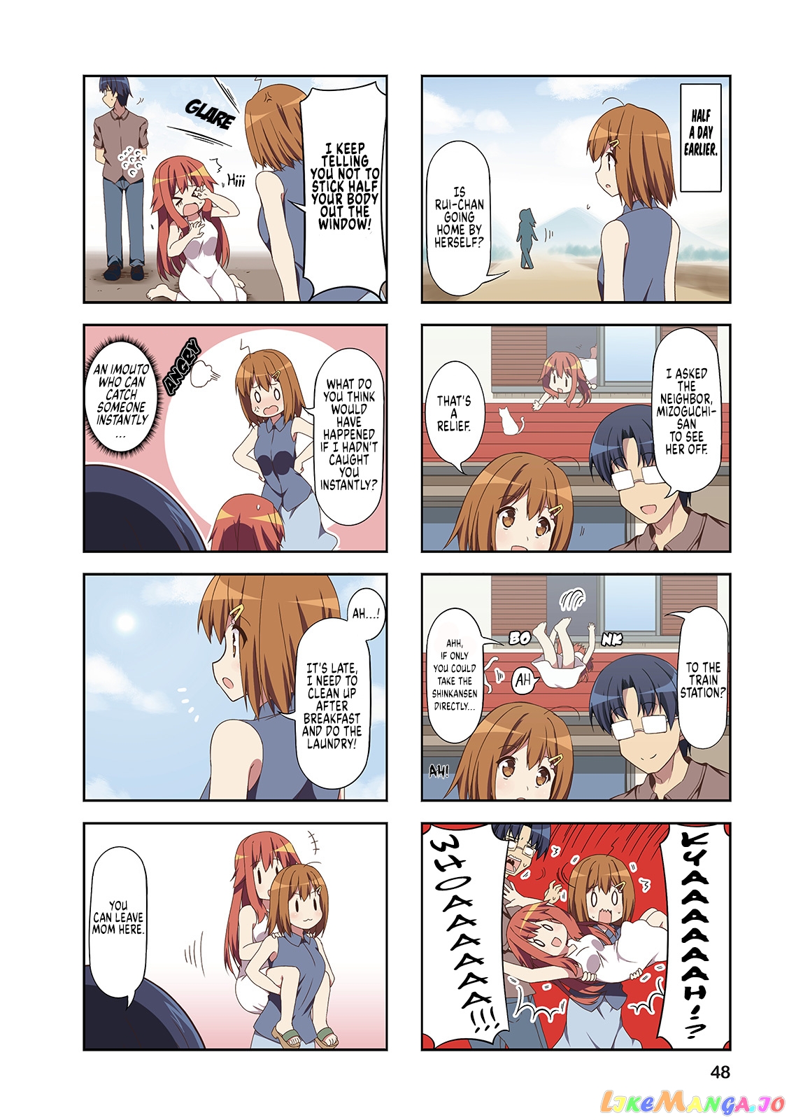 Nakahara-Kun No Kahogo Na Imouto chapter 44 - page 2