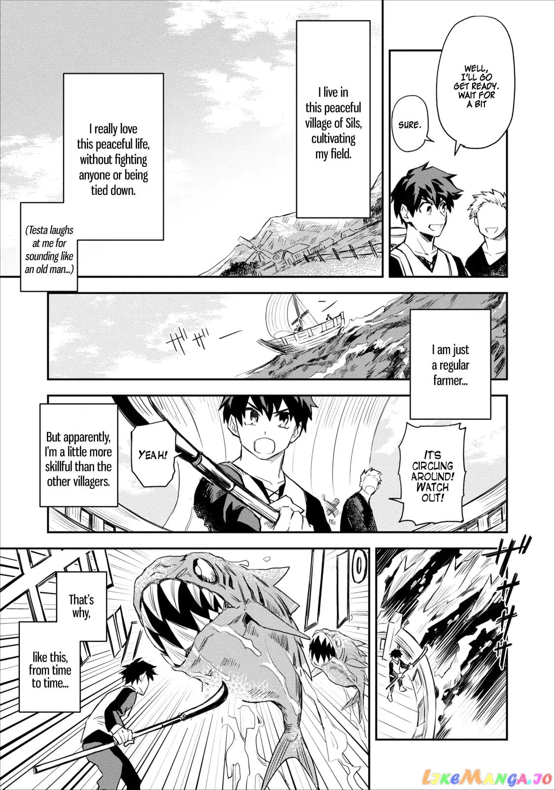 Noumin Kanren no Skill bakka Agetetara Naze ka Tsuyoku Natta. chapter 1 - page 4