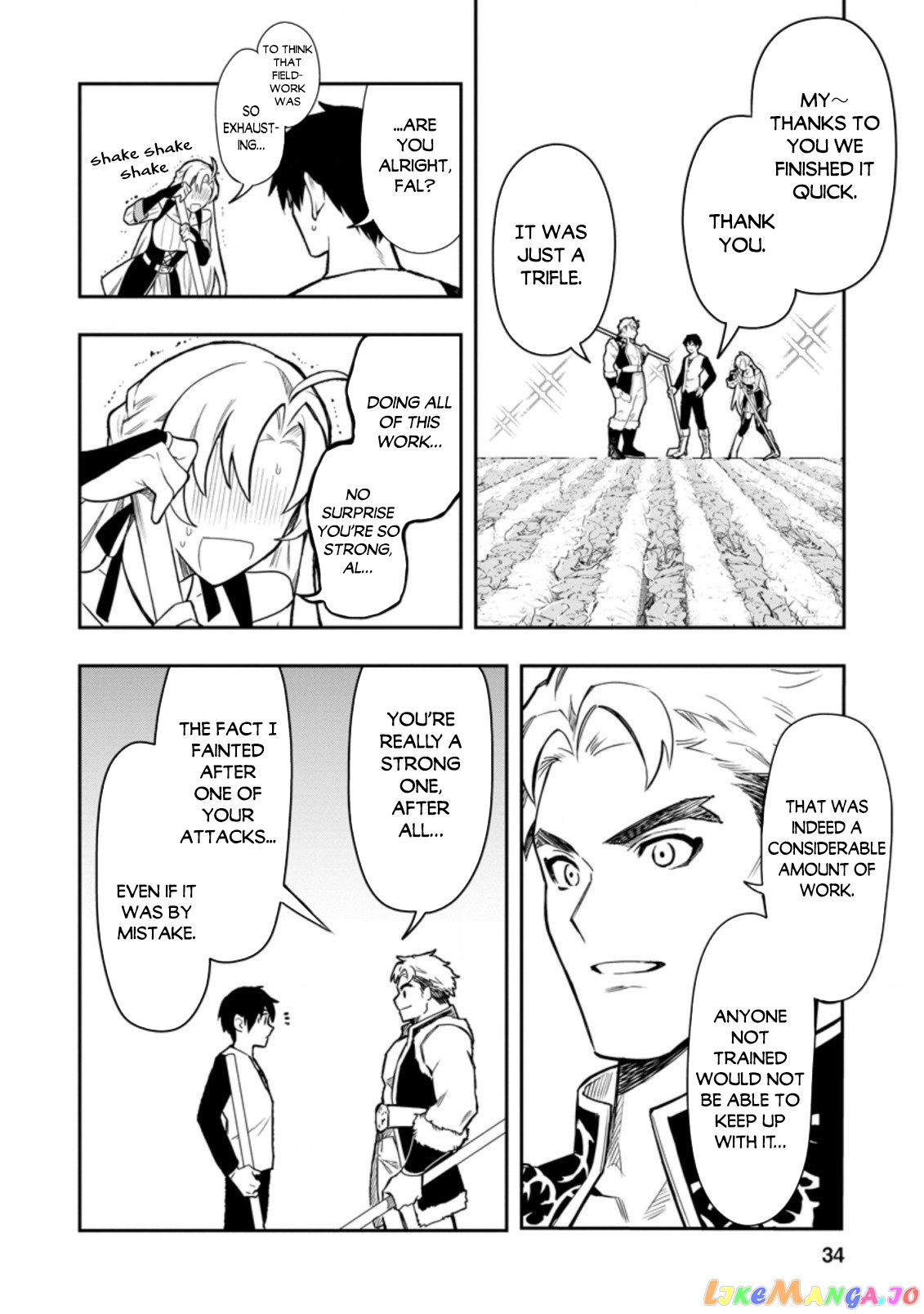 Noumin Kanren no Skill bakka Agetetara Naze ka Tsuyoku Natta. chapter 36.2 - page 13