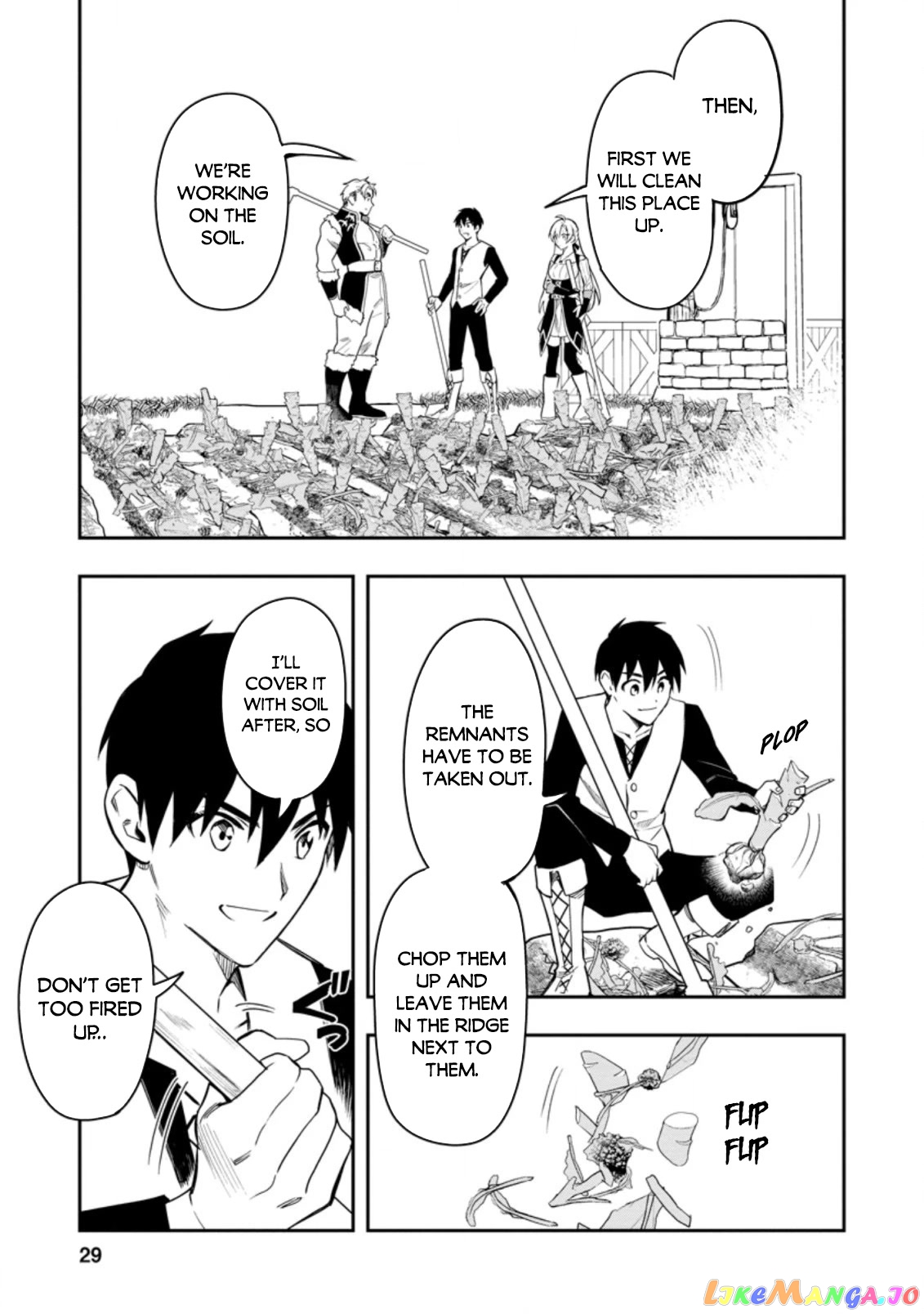 Noumin Kanren no Skill bakka Agetetara Naze ka Tsuyoku Natta. chapter 36 - page 28