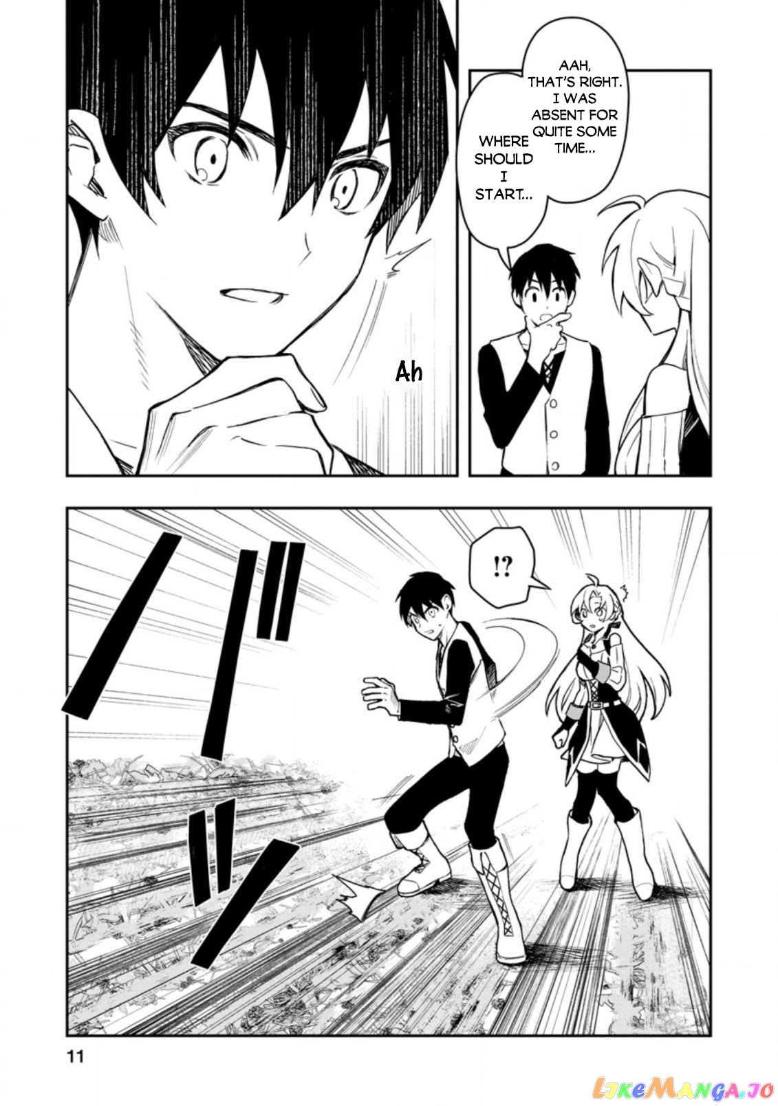 Noumin Kanren no Skill bakka Agetetara Naze ka Tsuyoku Natta. chapter 36.1 - page 10