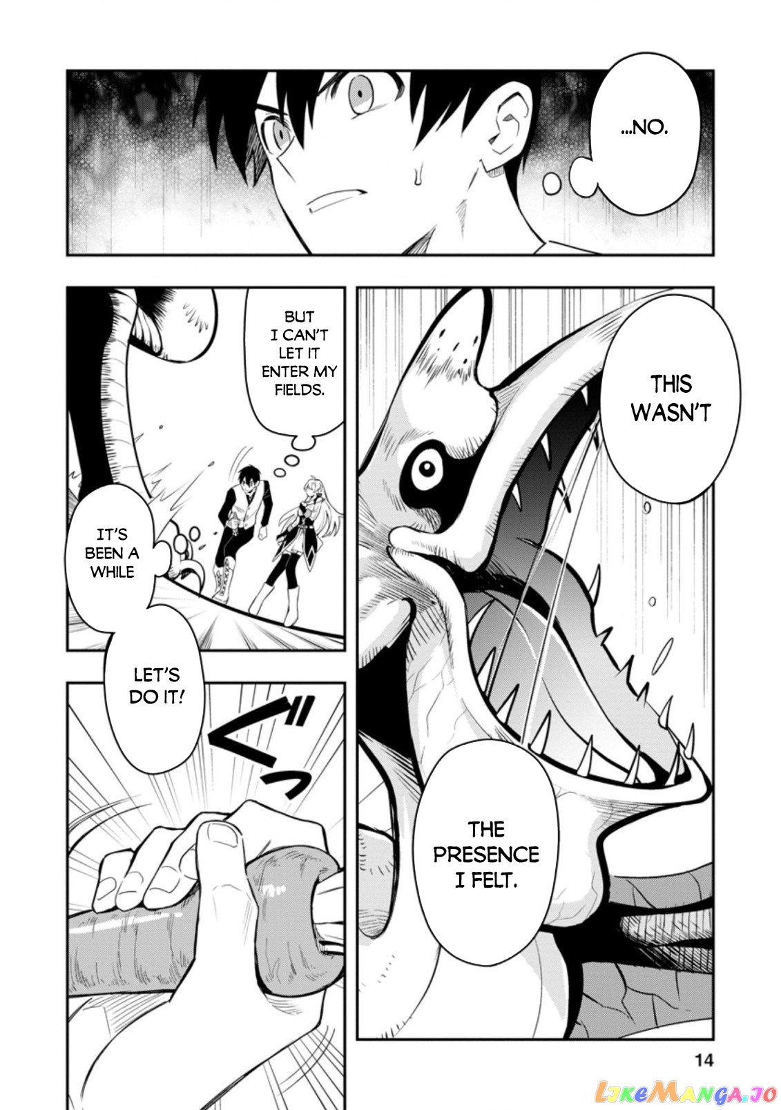 Noumin Kanren no Skill bakka Agetetara Naze ka Tsuyoku Natta. chapter 36.1 - page 13