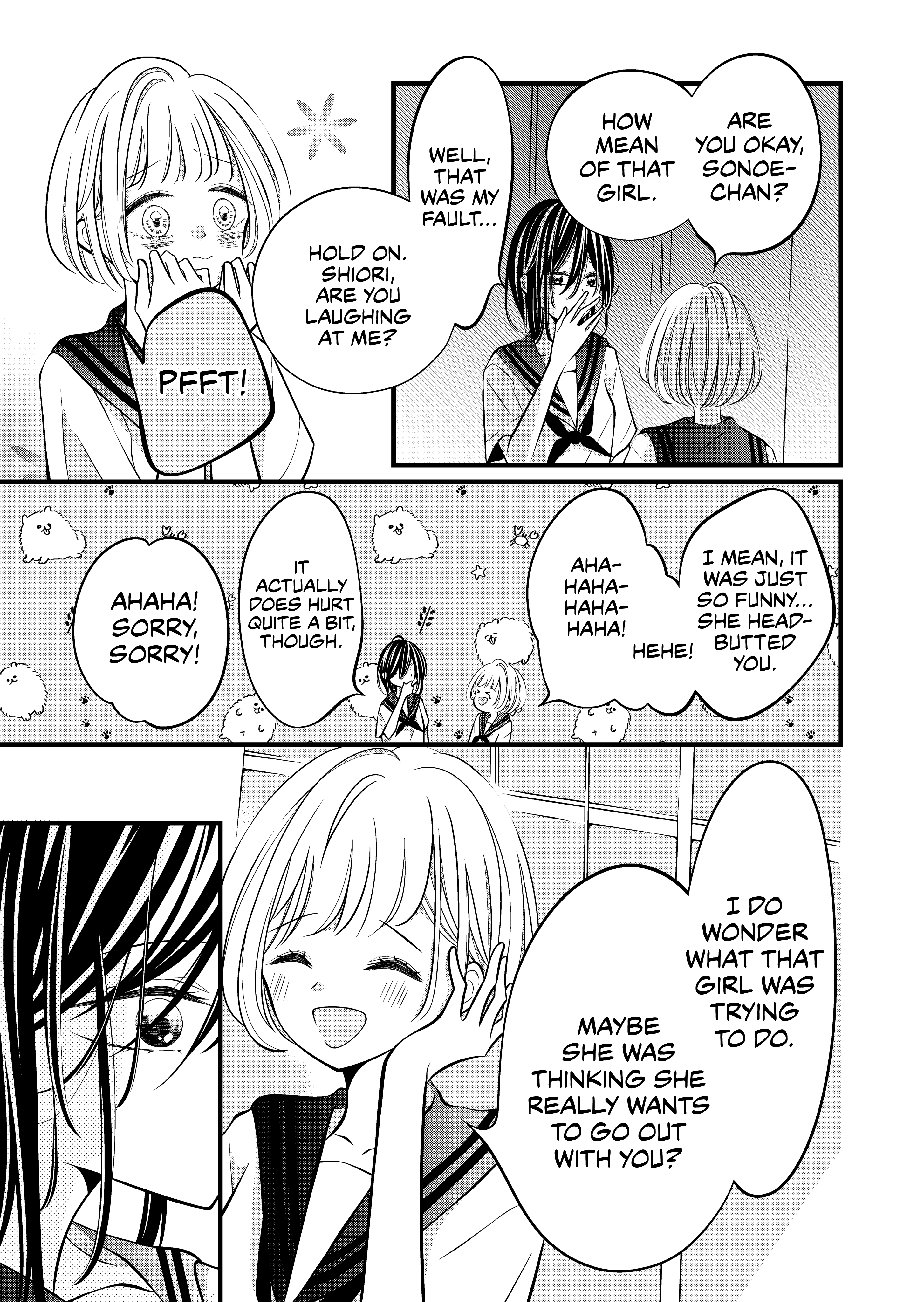 The plain girl sitting next to me chapter 9 - page 5