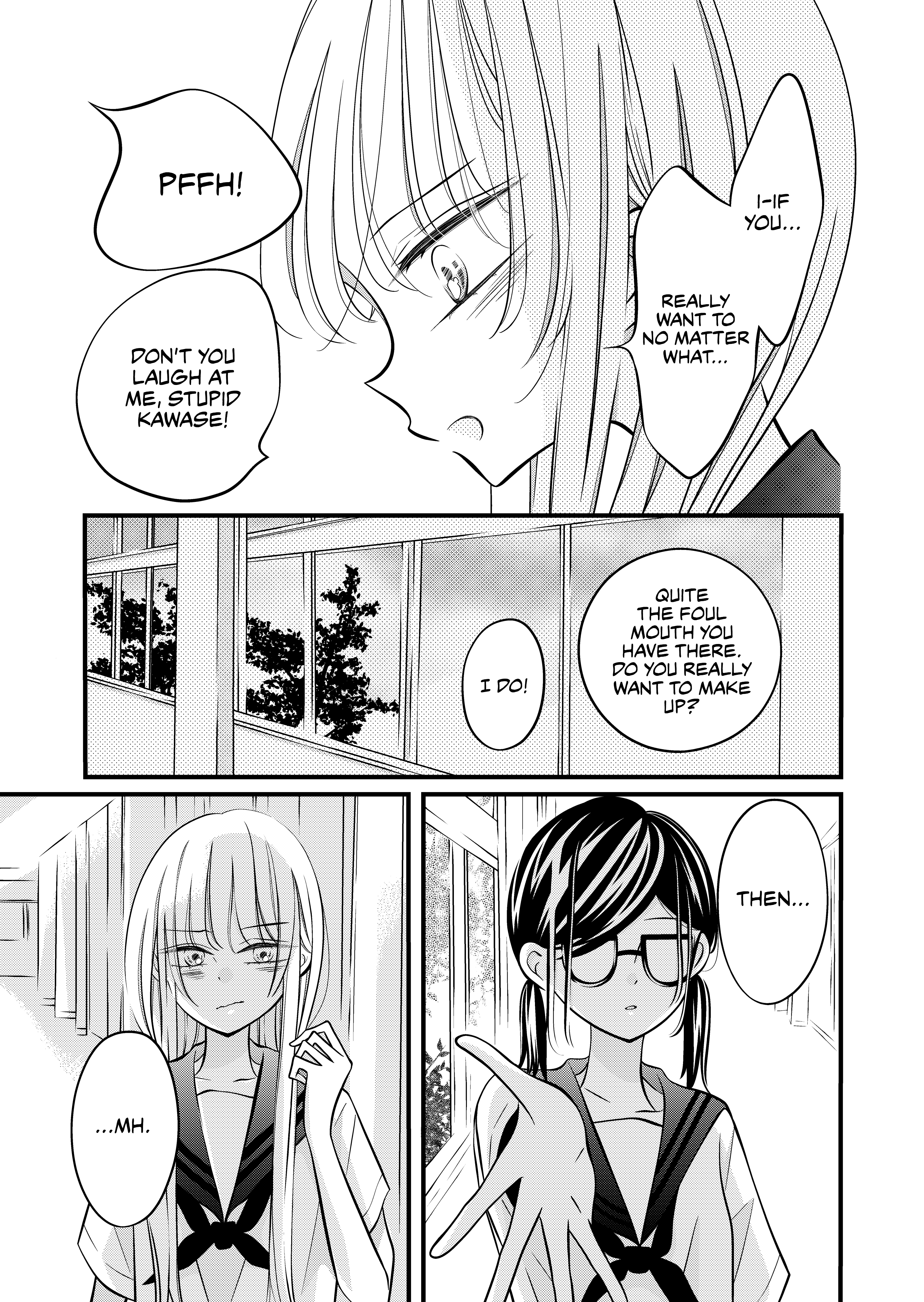 The plain girl sitting next to me chapter 13 - page 7