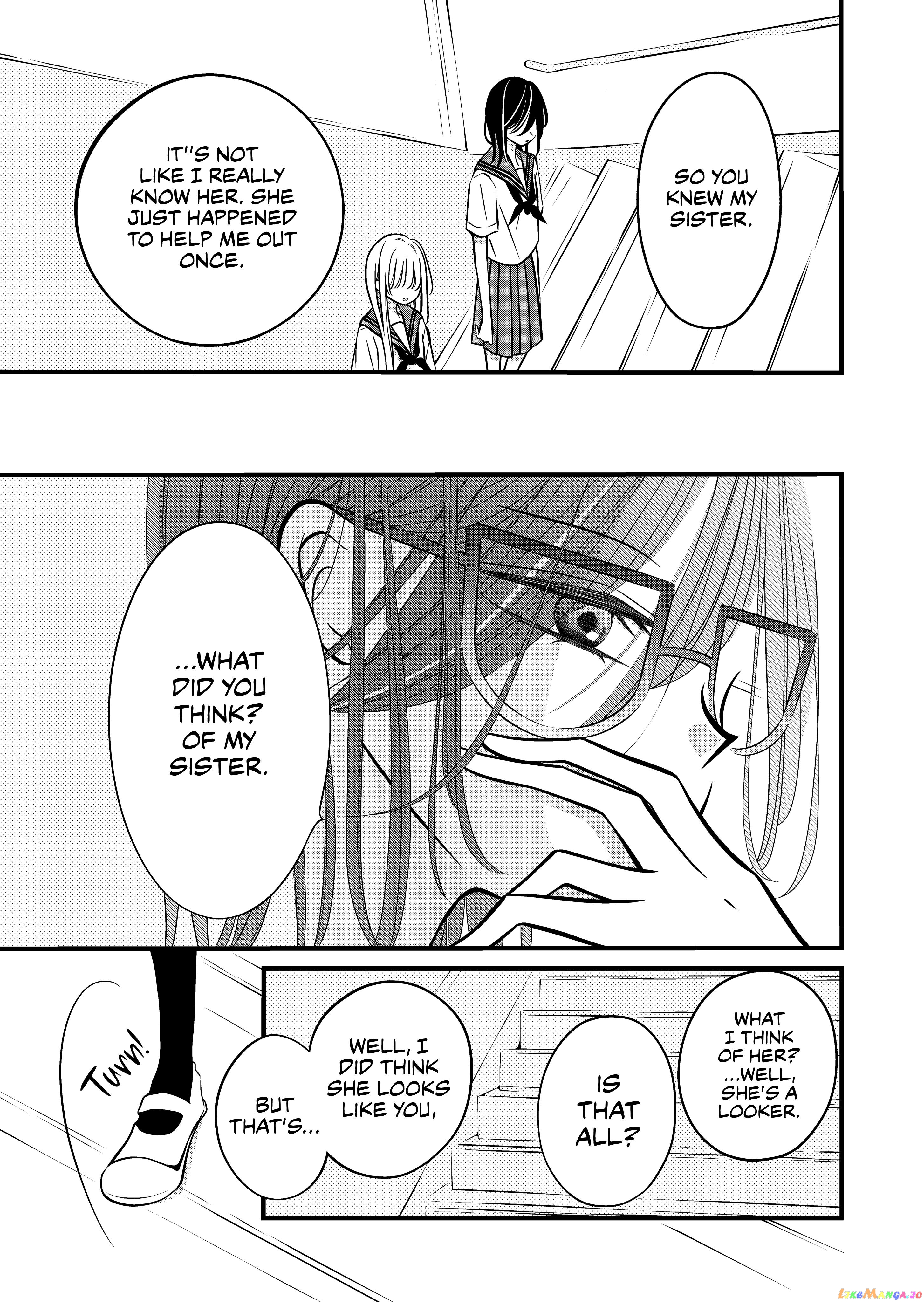 The plain girl sitting next to me chapter 20 - page 1