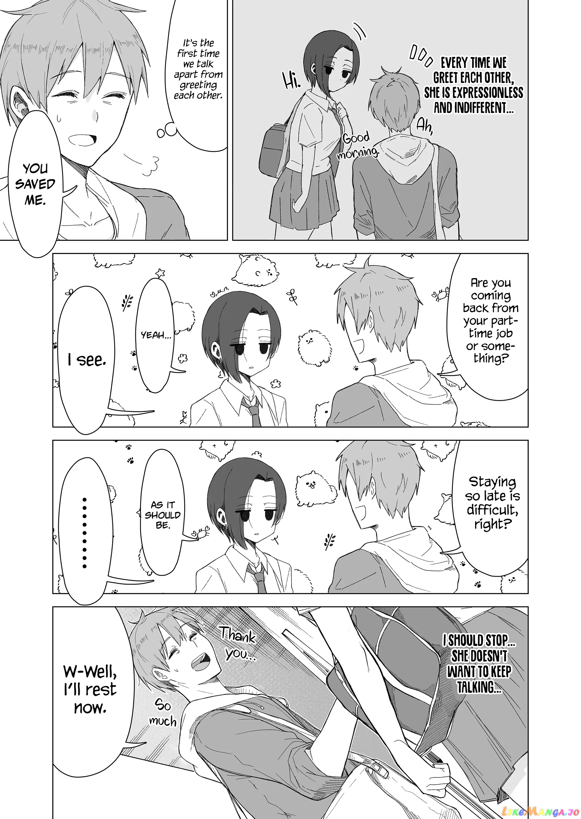 Amai-San Wa Tsumetakute Amai chapter 1 - page 7