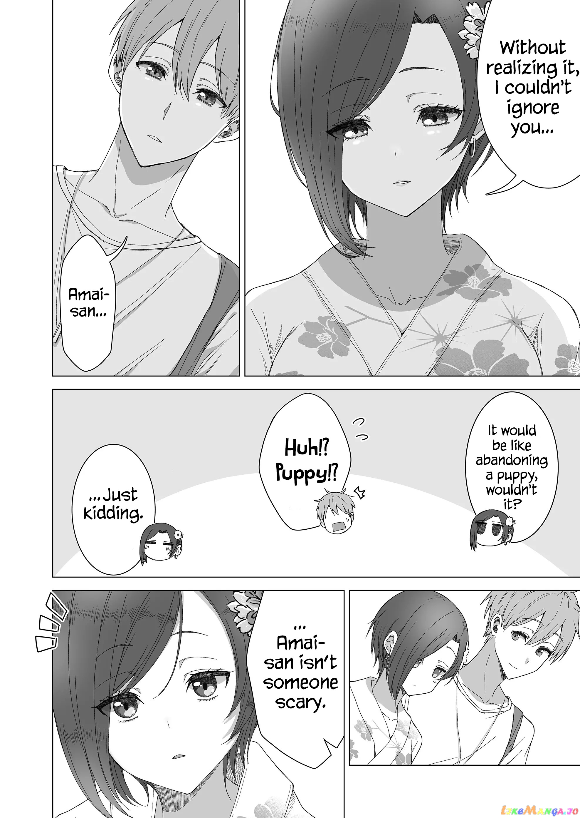 Amai-San Wa Tsumetakute Amai chapter 10 - page 6