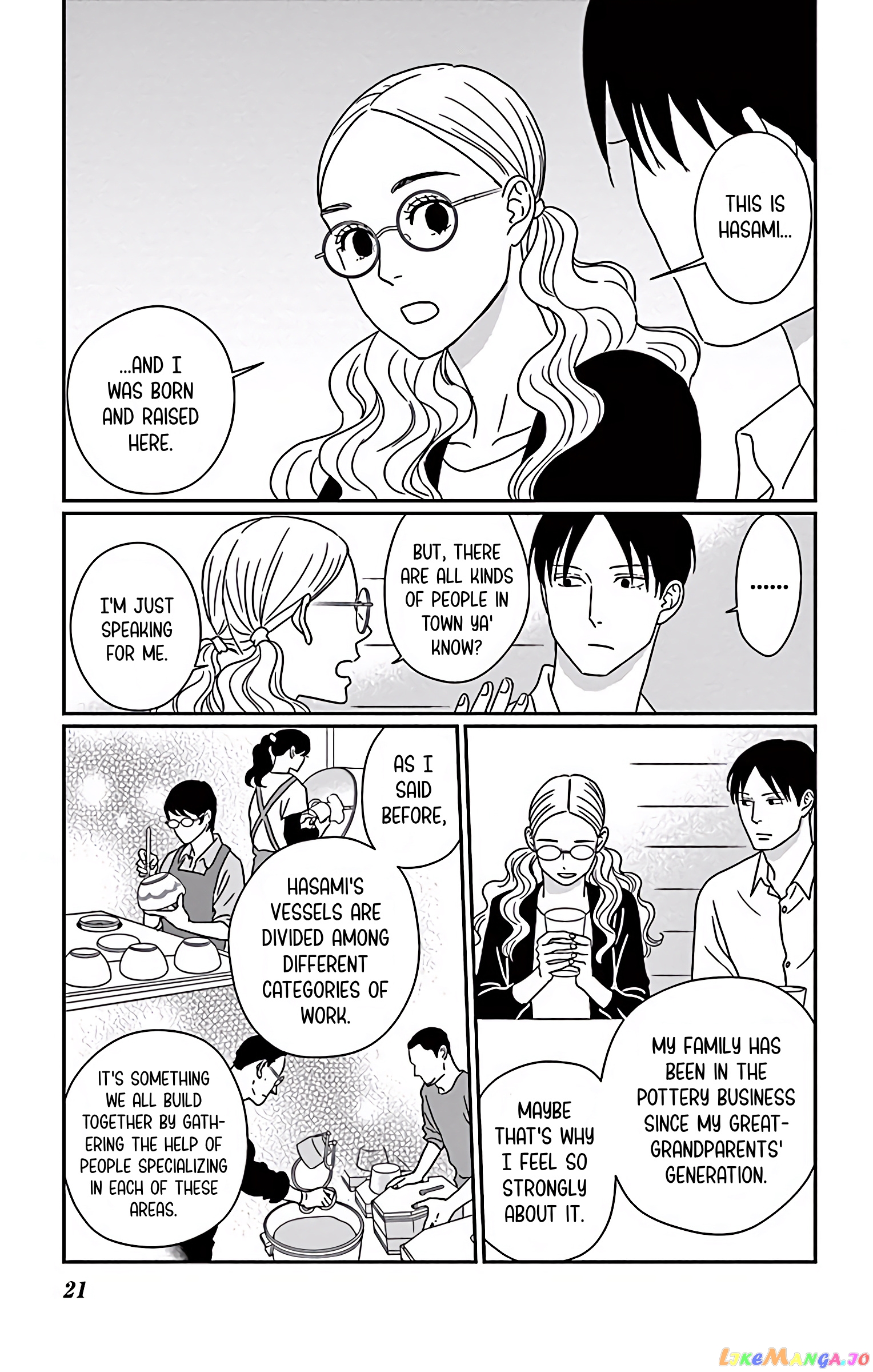 Ao No Hana Utsuwa No Mori chapter 6 - page 22