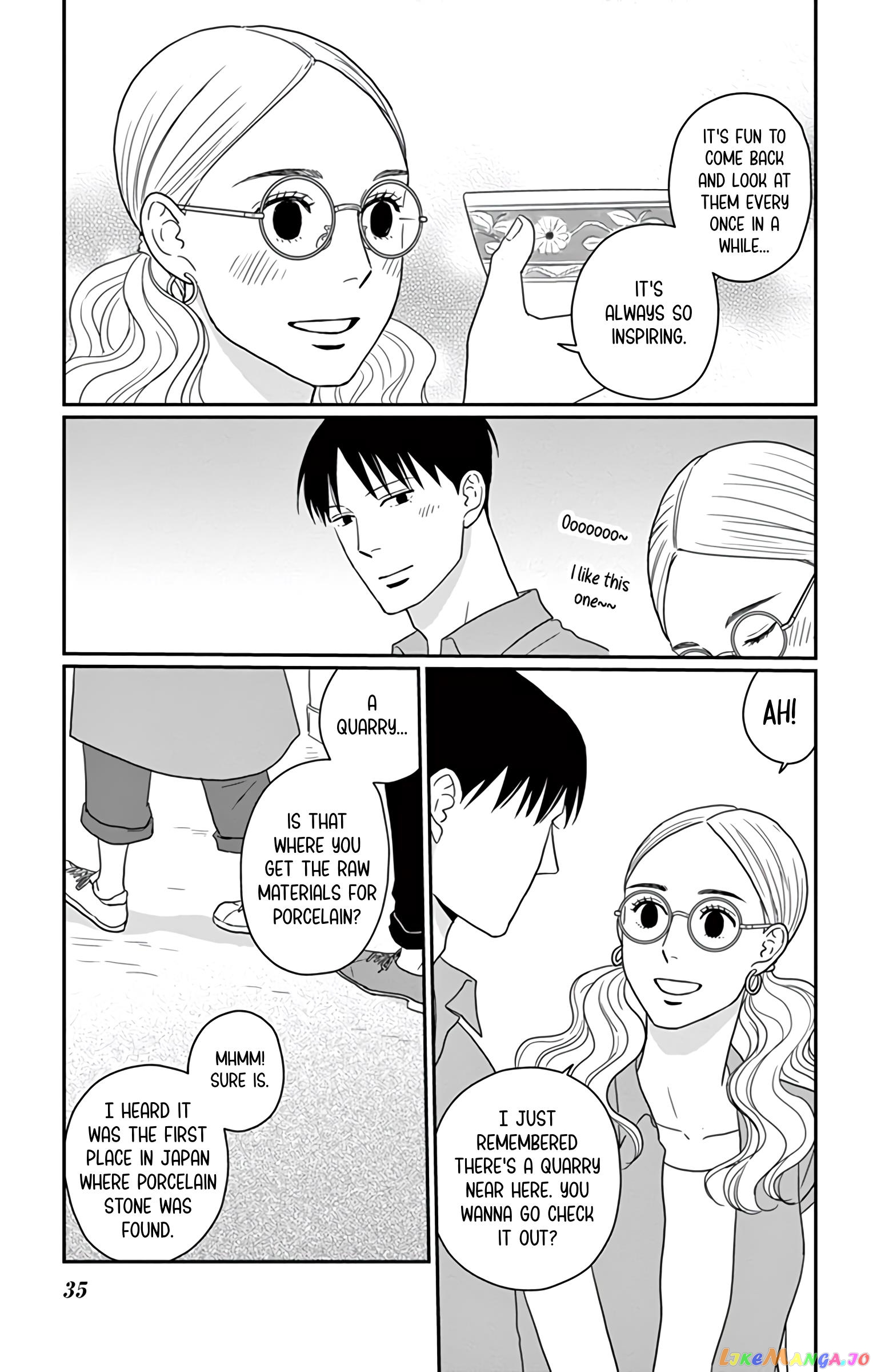 Ao No Hana Utsuwa No Mori chapter 21 - page 36