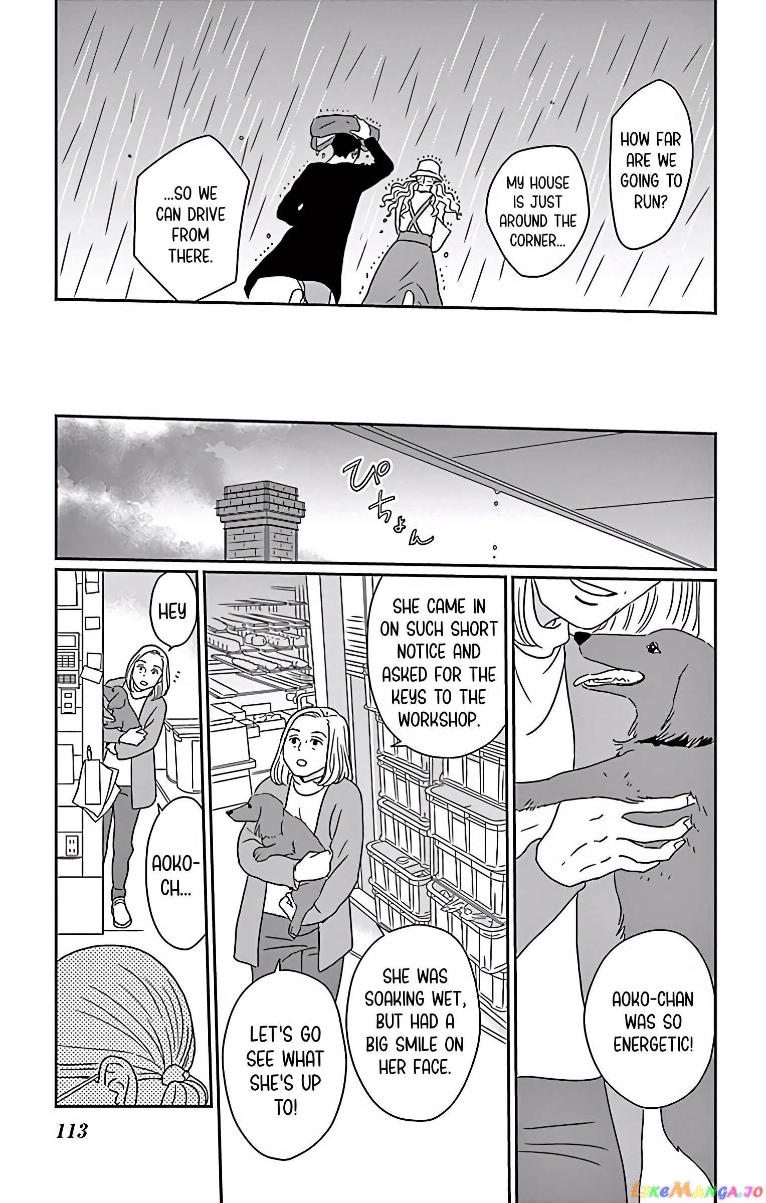 Ao No Hana Utsuwa No Mori chapter 8 - page 35