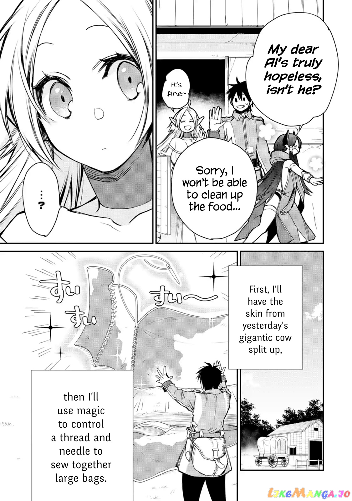 The Strongest Wizard Becomes a Countryside Guardsman After Taking an Arrow to The Knee chapter 7.3 - page 10