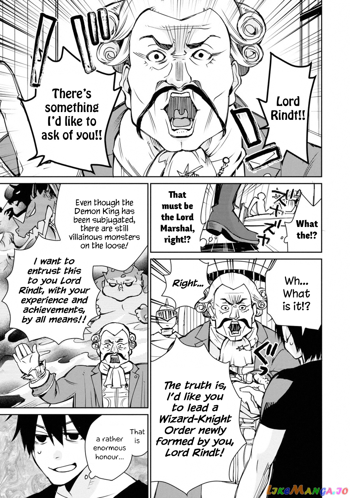 The Strongest Wizard Becomes a Countryside Guardsman After Taking an Arrow to The Knee chapter 1.1 - page 10