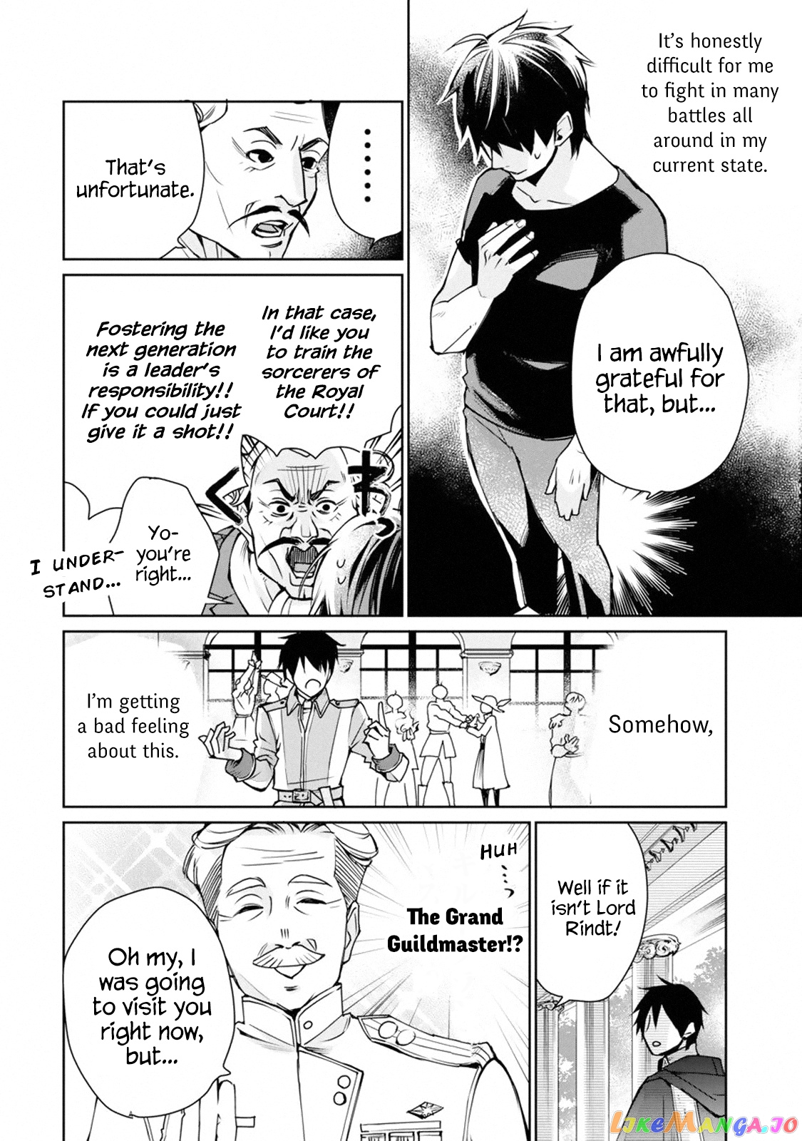 The Strongest Wizard Becomes a Countryside Guardsman After Taking an Arrow to The Knee chapter 1.1 - page 11