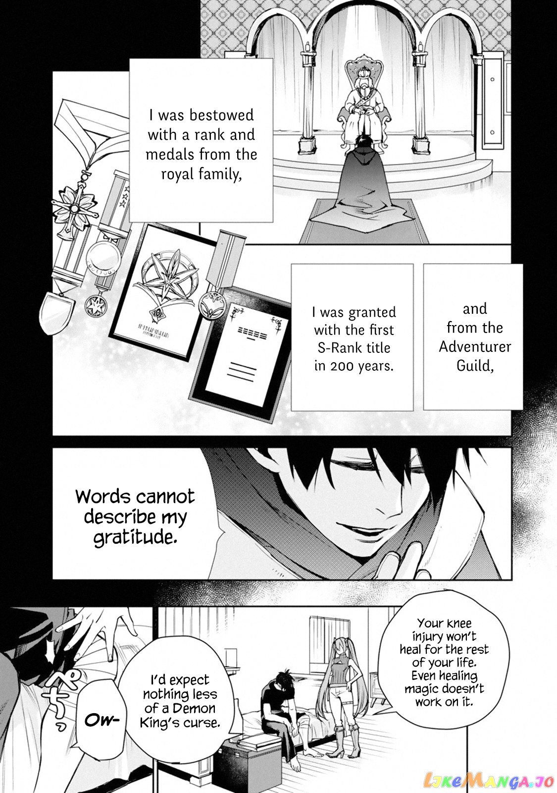 The Strongest Wizard Becomes a Countryside Guardsman After Taking an Arrow to The Knee chapter 1.1 - page 8