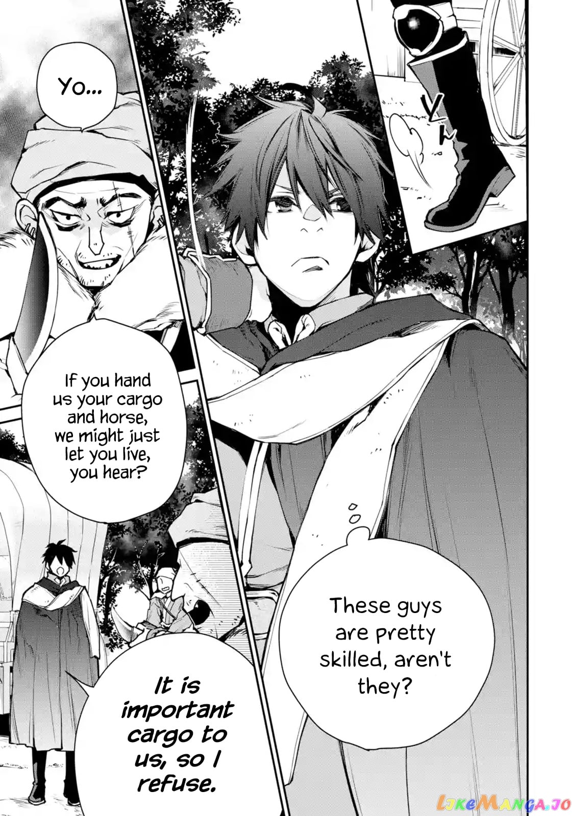 The Strongest Wizard Becomes a Countryside Guardsman After Taking an Arrow to The Knee chapter 8.1 - page 10