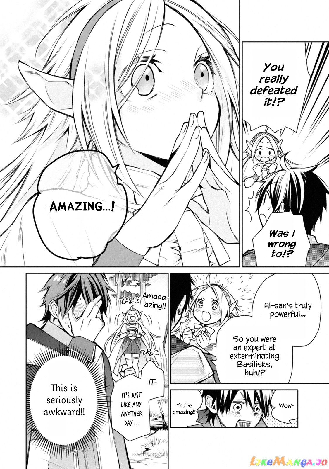 The Strongest Wizard Becomes a Countryside Guardsman After Taking an Arrow to The Knee chapter 1.3 - page 8
