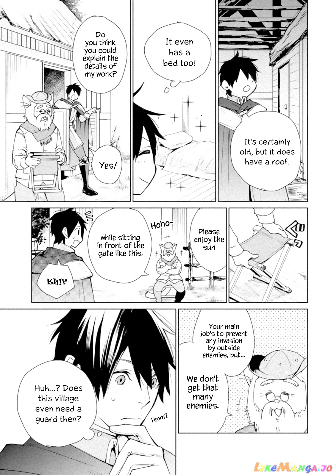 The Strongest Wizard Becomes a Countryside Guardsman After Taking an Arrow to The Knee chapter 2.1 - page 8