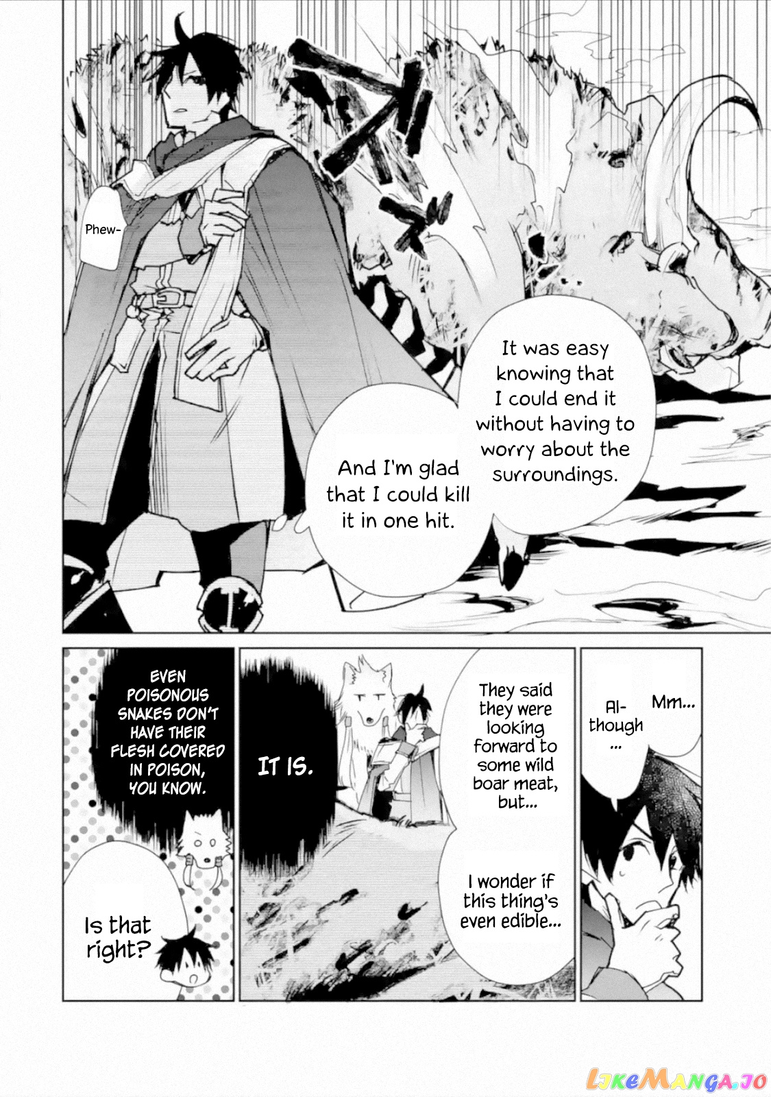 The Strongest Wizard Becomes a Countryside Guardsman After Taking an Arrow to The Knee chapter 3.2 - page 13