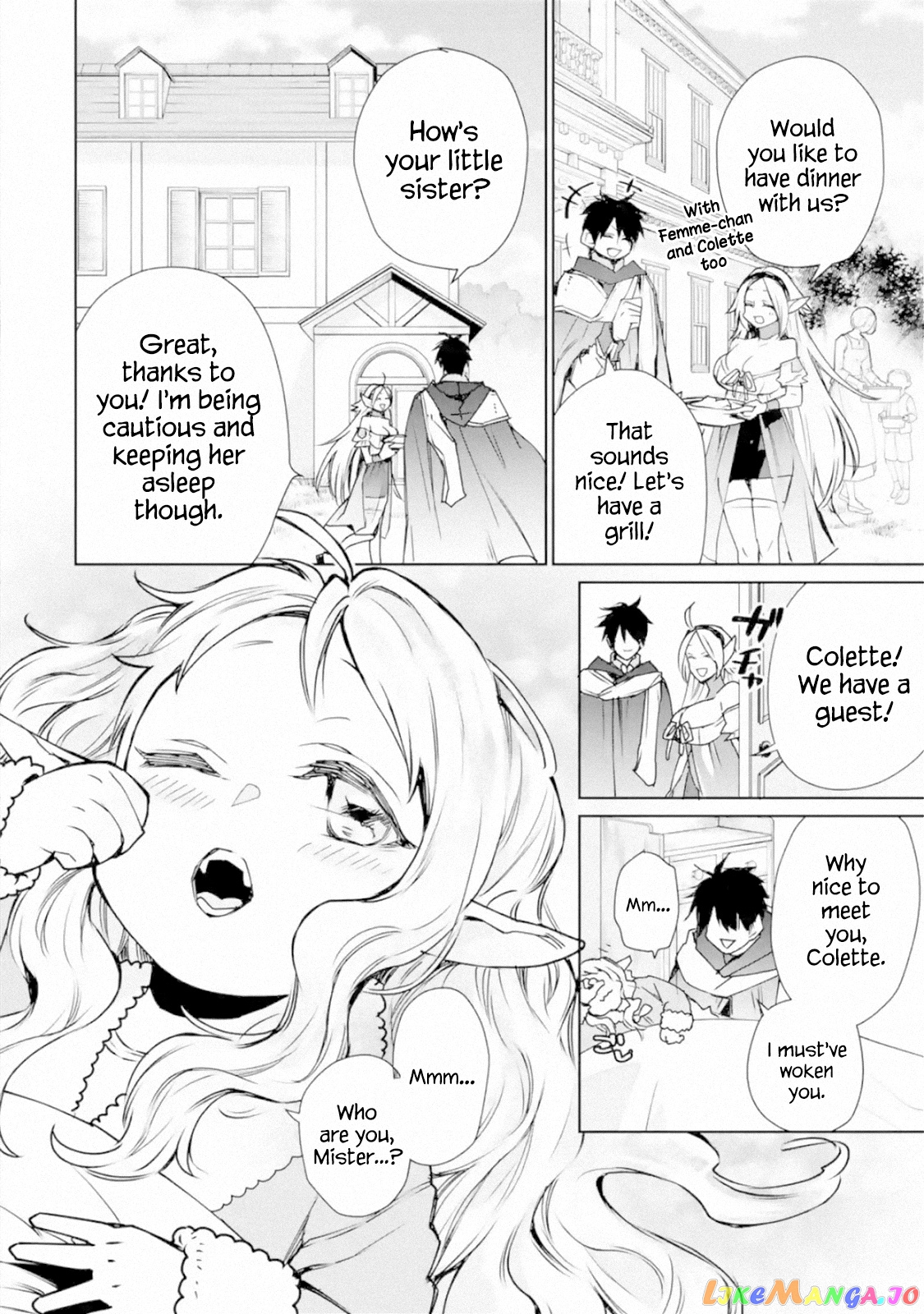 The Strongest Wizard Becomes a Countryside Guardsman After Taking an Arrow to The Knee chapter 3.3 - page 4