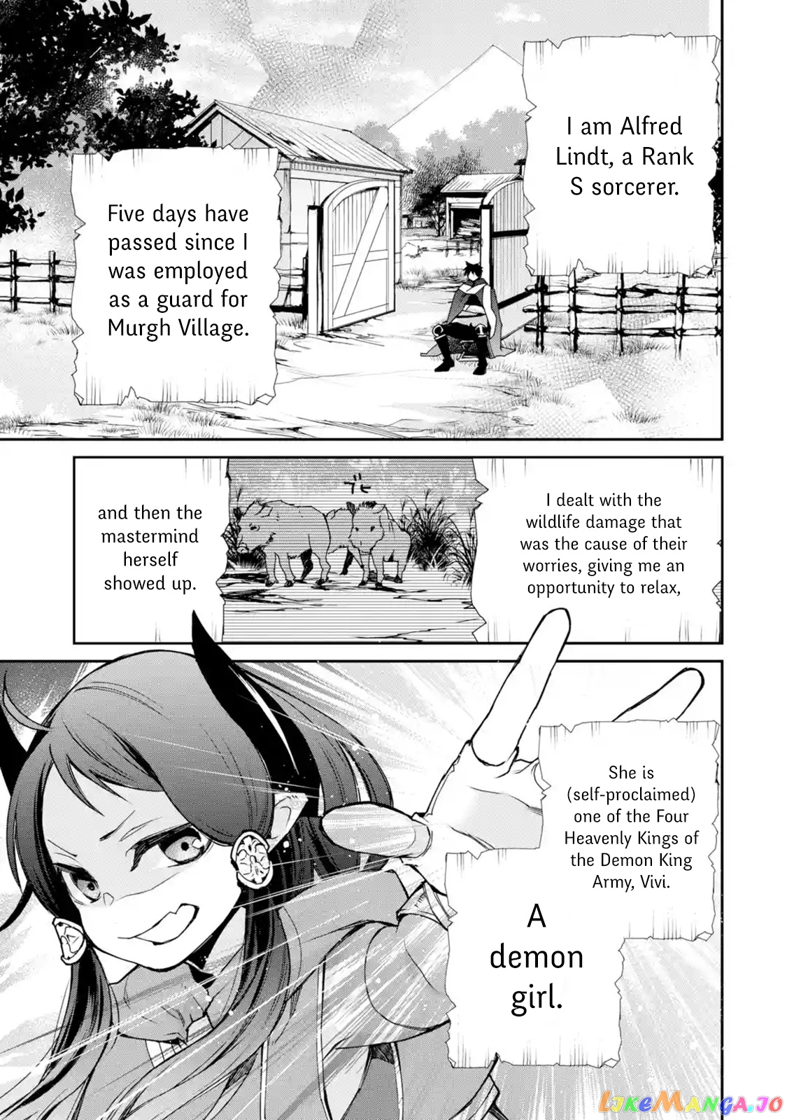 The Strongest Wizard Becomes a Countryside Guardsman After Taking an Arrow to The Knee chapter 6.1 - page 1