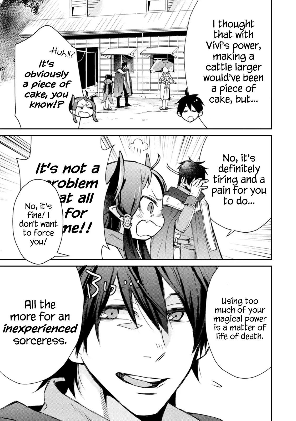 The Strongest Wizard Becomes a Countryside Guardsman After Taking an Arrow to The Knee chapter 6.2 - page 3