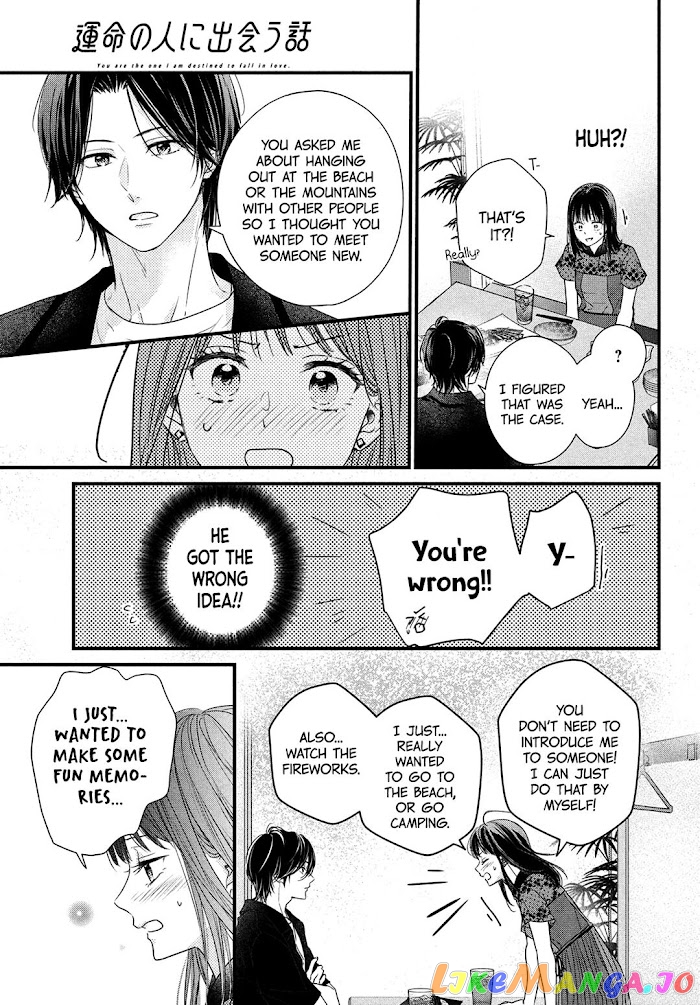 Unmei no Hito ni Deau Hanashi chapter 6 - page 22