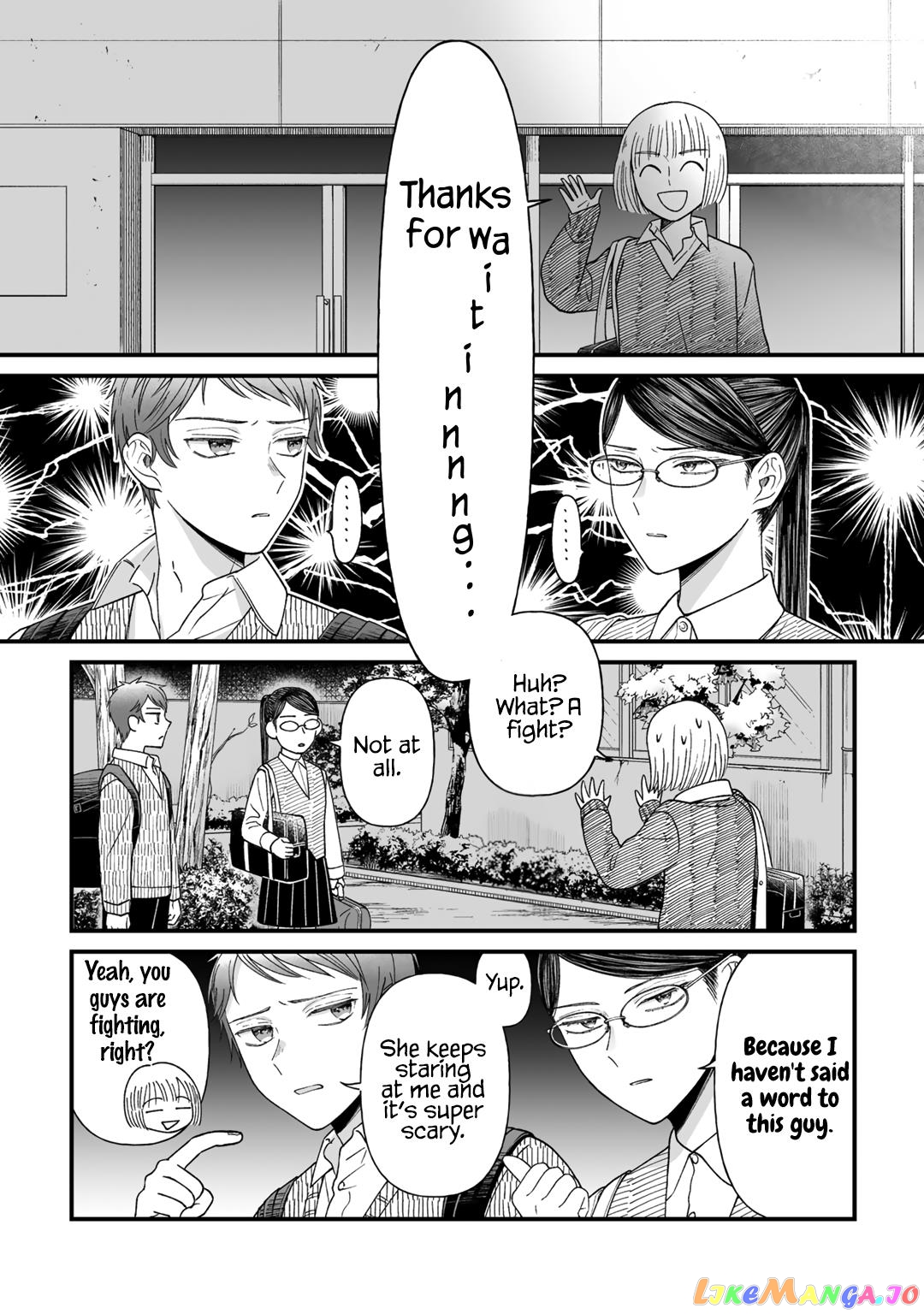 Yuri Ni Hasamaru Otoko Wa Shineba Ii?! chapter 4 - page 8
