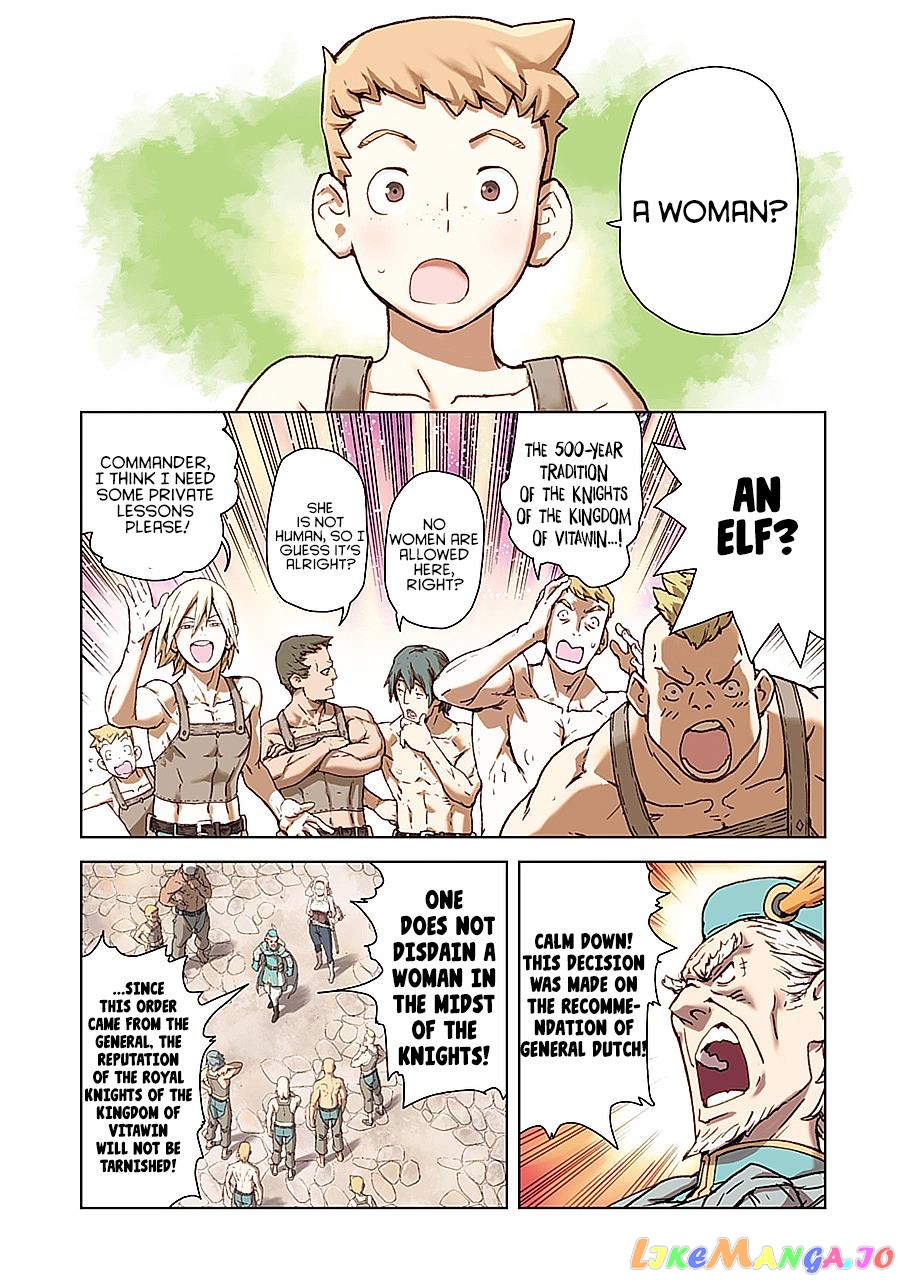 Even The Captain Knight, Miss Elf, Wants To Be A Maiden. chapter 1 - page 3