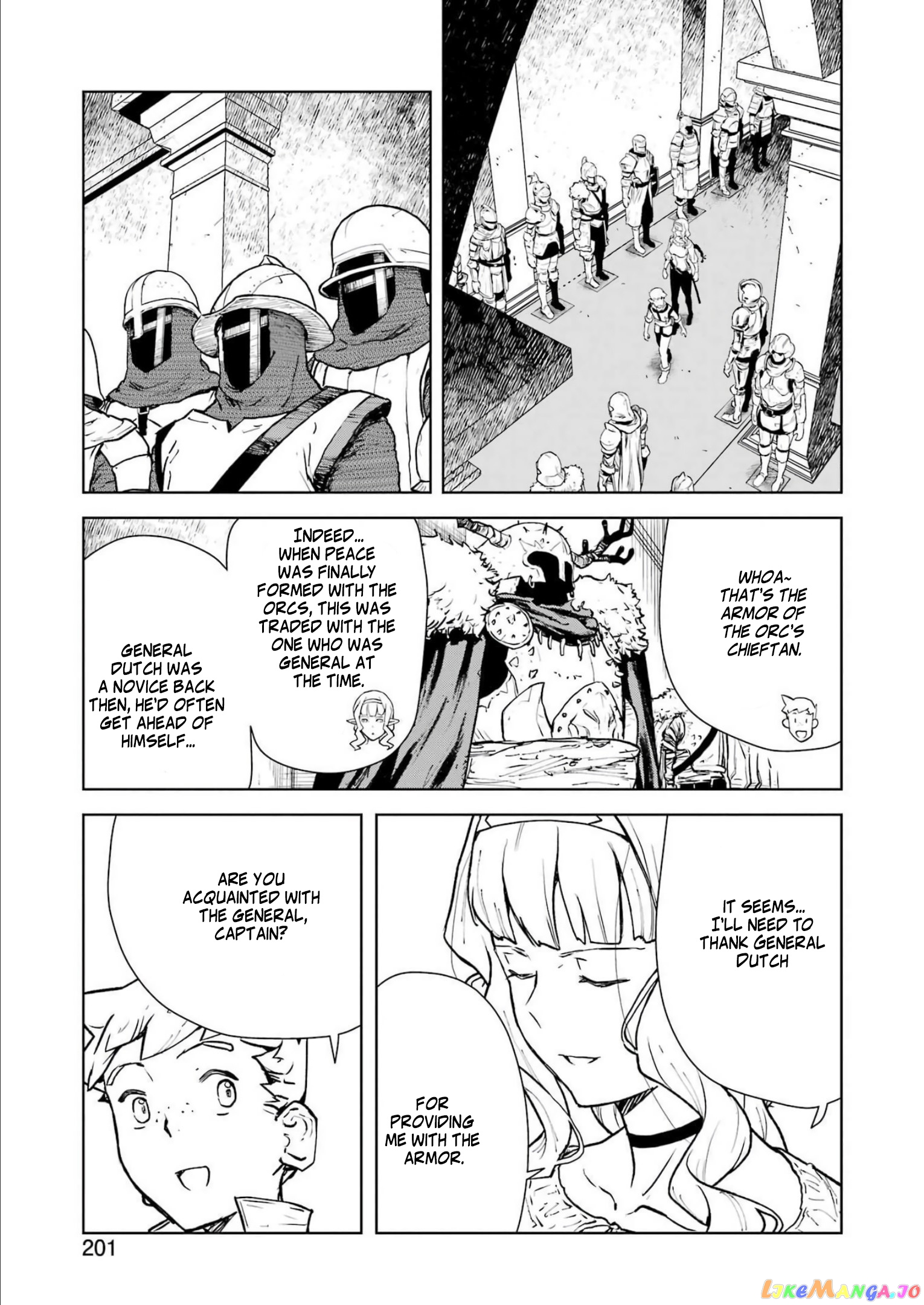 Even The Captain Knight, Miss Elf, Wants To Be A Maiden. chapter 3 - page 8