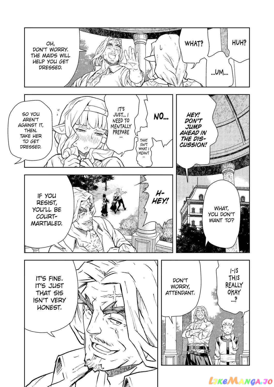 Even The Captain Knight, Miss Elf, Wants To Be A Maiden. chapter 7 - page 8