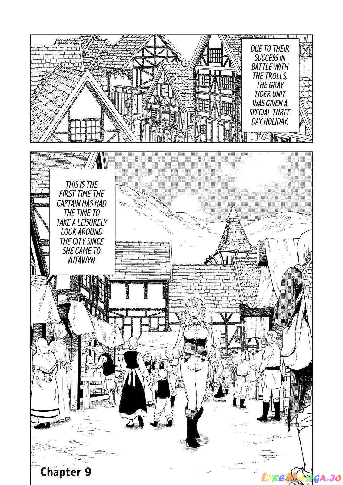 Even The Captain Knight, Miss Elf, Wants To Be A Maiden. chapter 9 - page 2