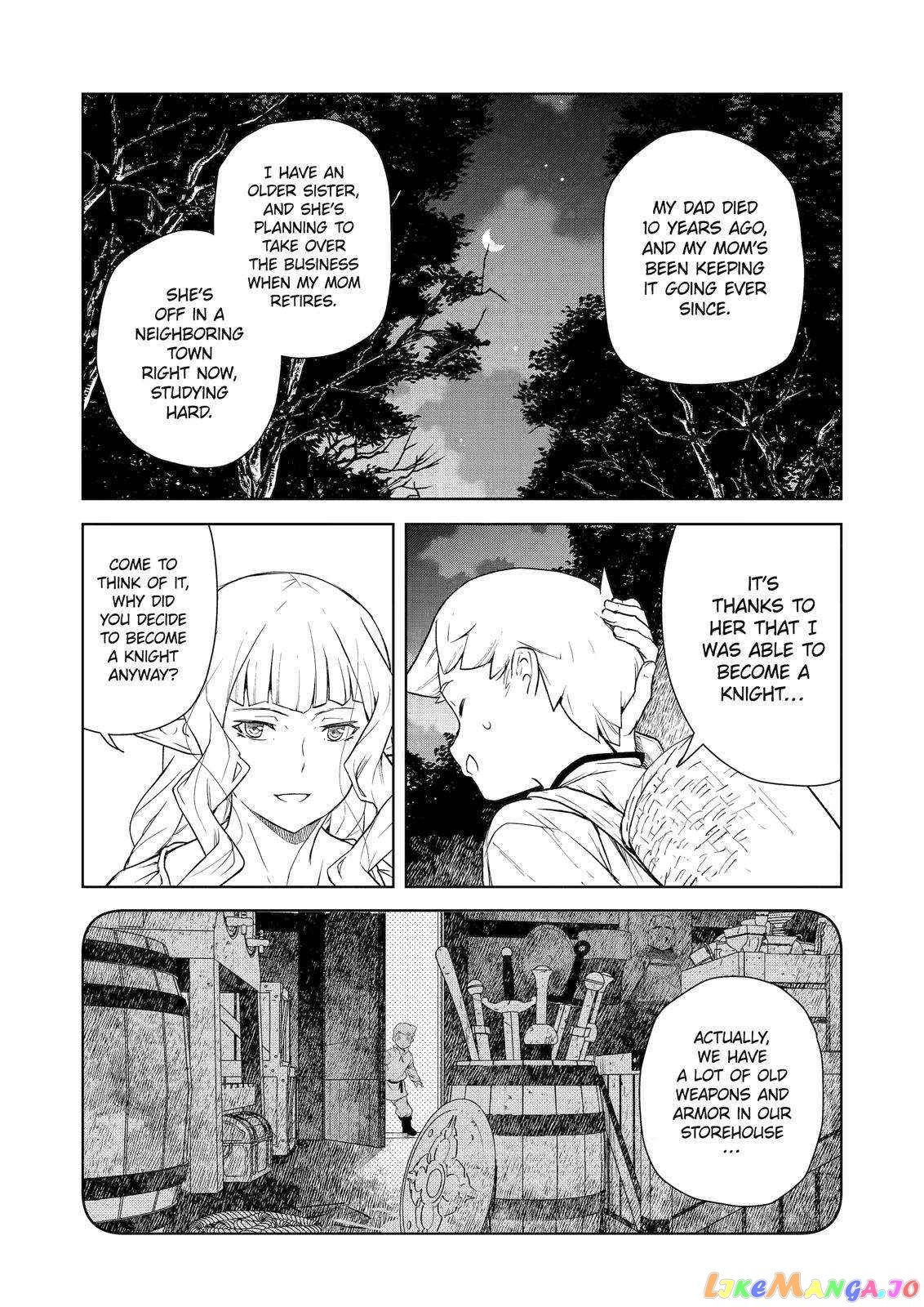 Even The Captain Knight, Miss Elf, Wants To Be A Maiden. chapter 10 - page 13