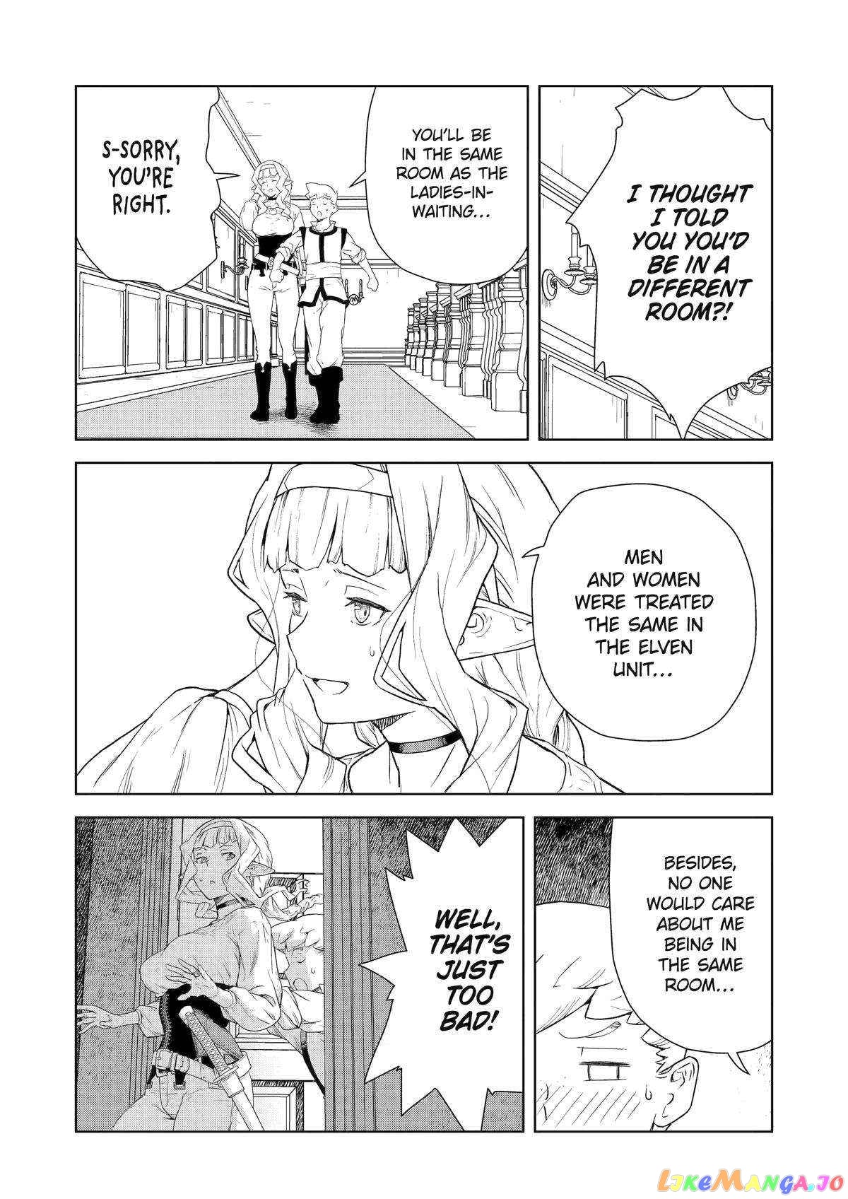 Even The Captain Knight, Miss Elf, Wants To Be A Maiden. chapter 12 - page 4