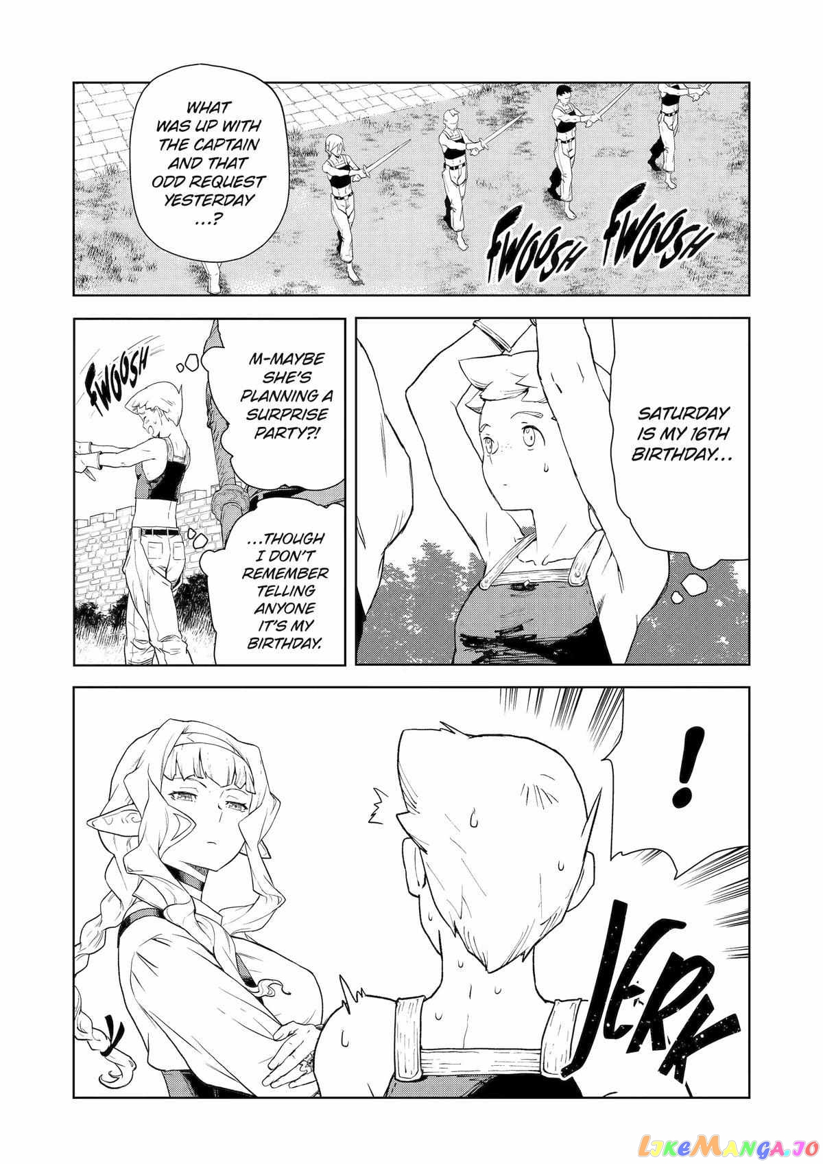 Even The Captain Knight, Miss Elf, Wants To Be A Maiden. chapter 13 - page 5
