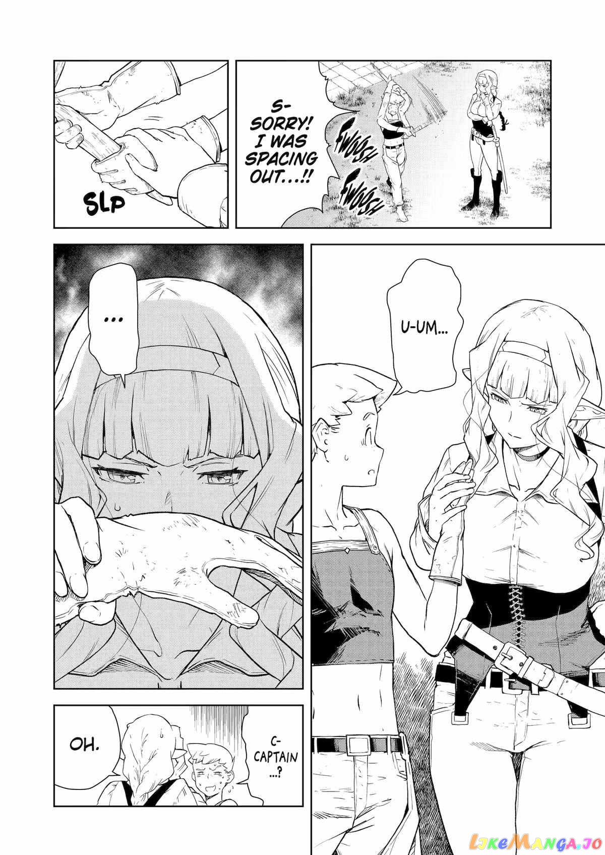 Even The Captain Knight, Miss Elf, Wants To Be A Maiden. chapter 13 - page 6