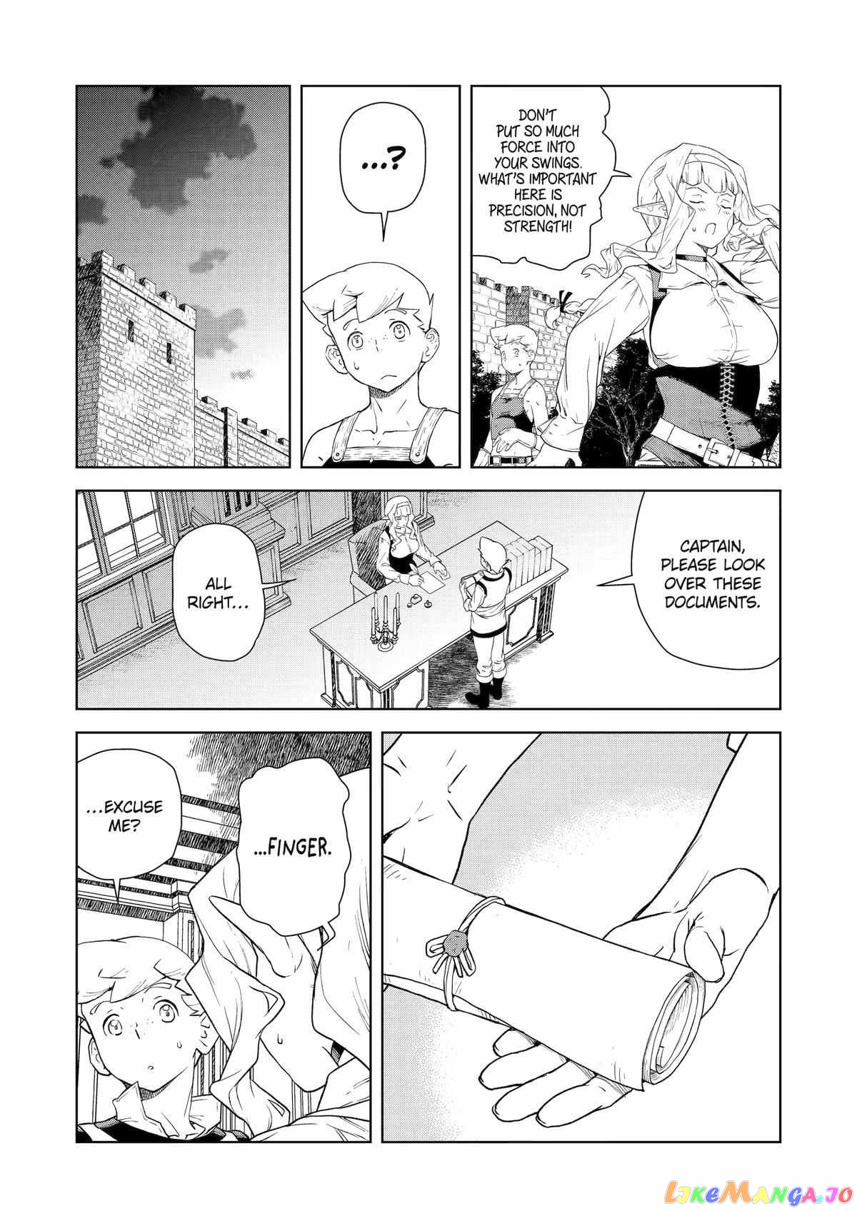 Even The Captain Knight, Miss Elf, Wants To Be A Maiden. chapter 13 - page 7